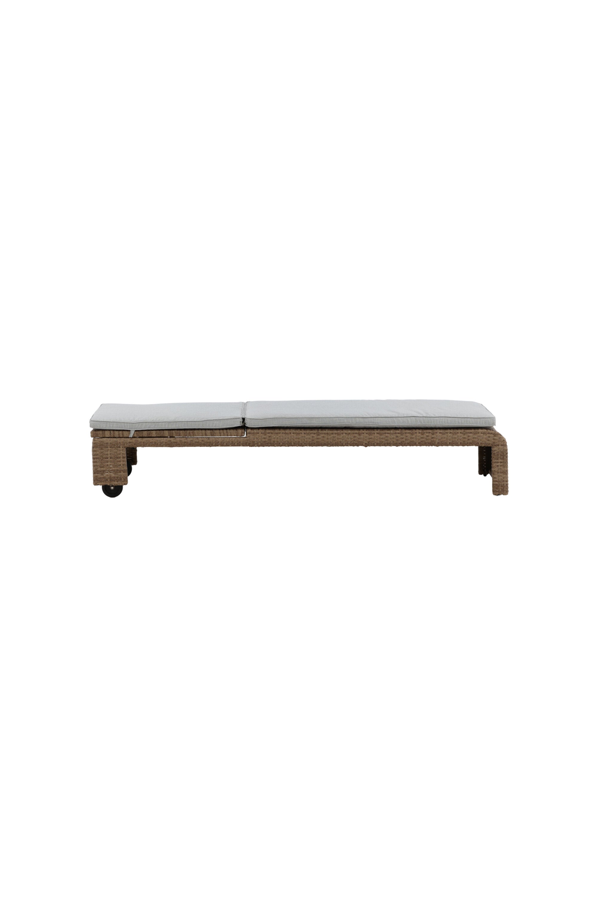 London Sonnenliege in Natur präsentiert im Onlineshop von KAQTU Design AG. Liegestuhl ist von Venture Home