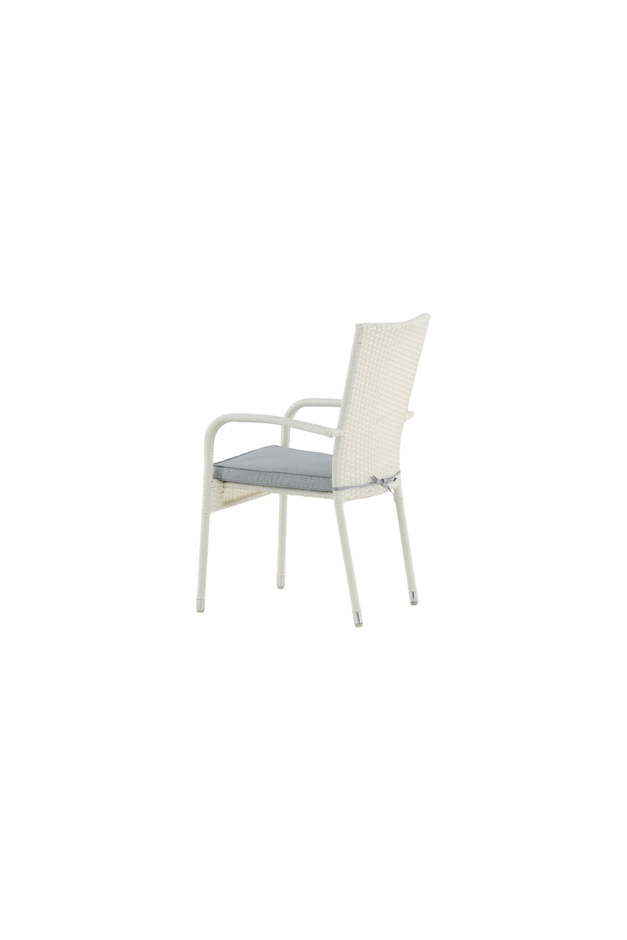 Anna Gartenstuhl in Weiss präsentiert im Onlineshop von KAQTU Design AG. Gartenstuhl mit Armlehnen ist von Venture Home