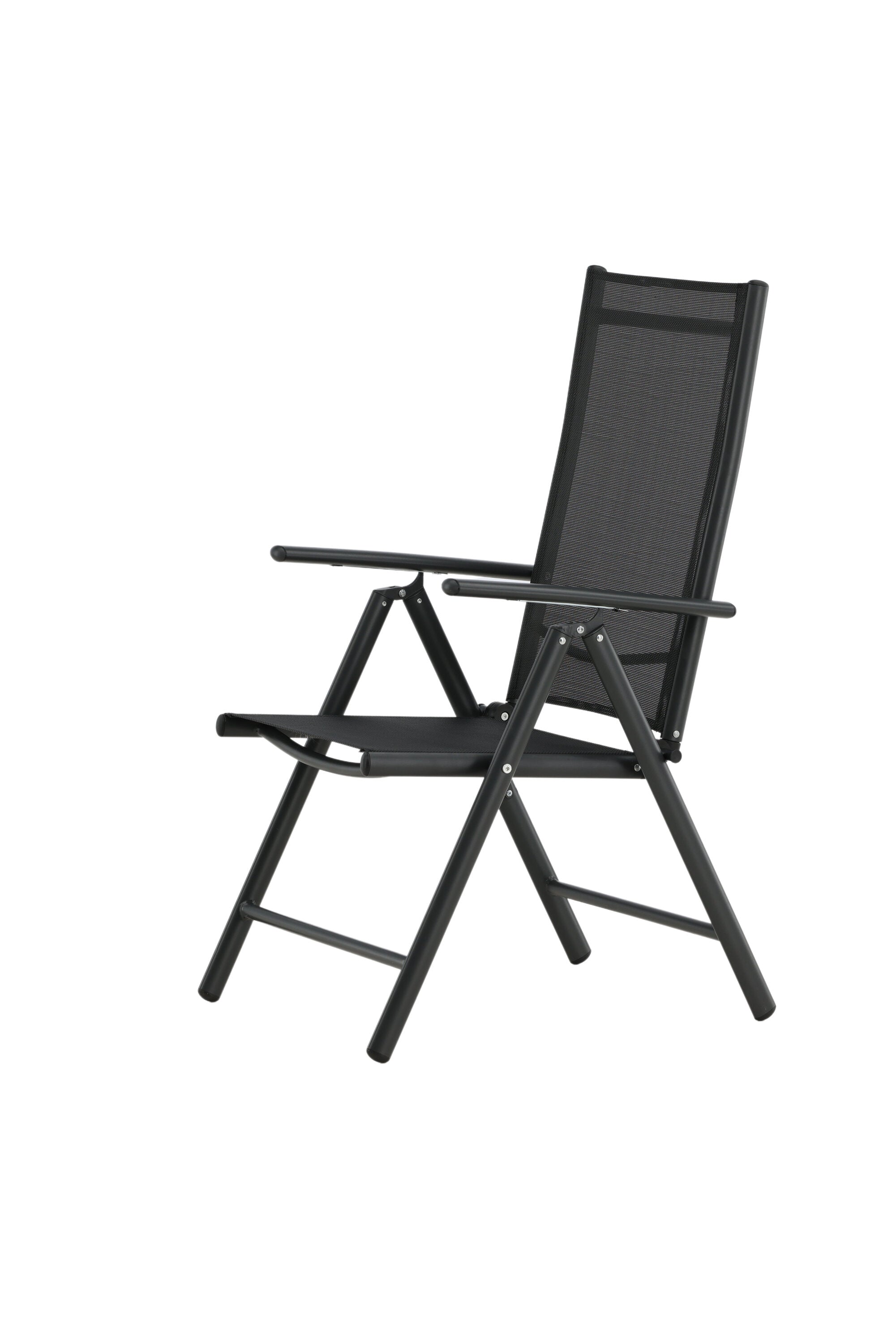 Break Stuhl in Schwarz präsentiert im Onlineshop von KAQTU Design AG. Gartenstuhl mit Armlehnen ist von Venture Home