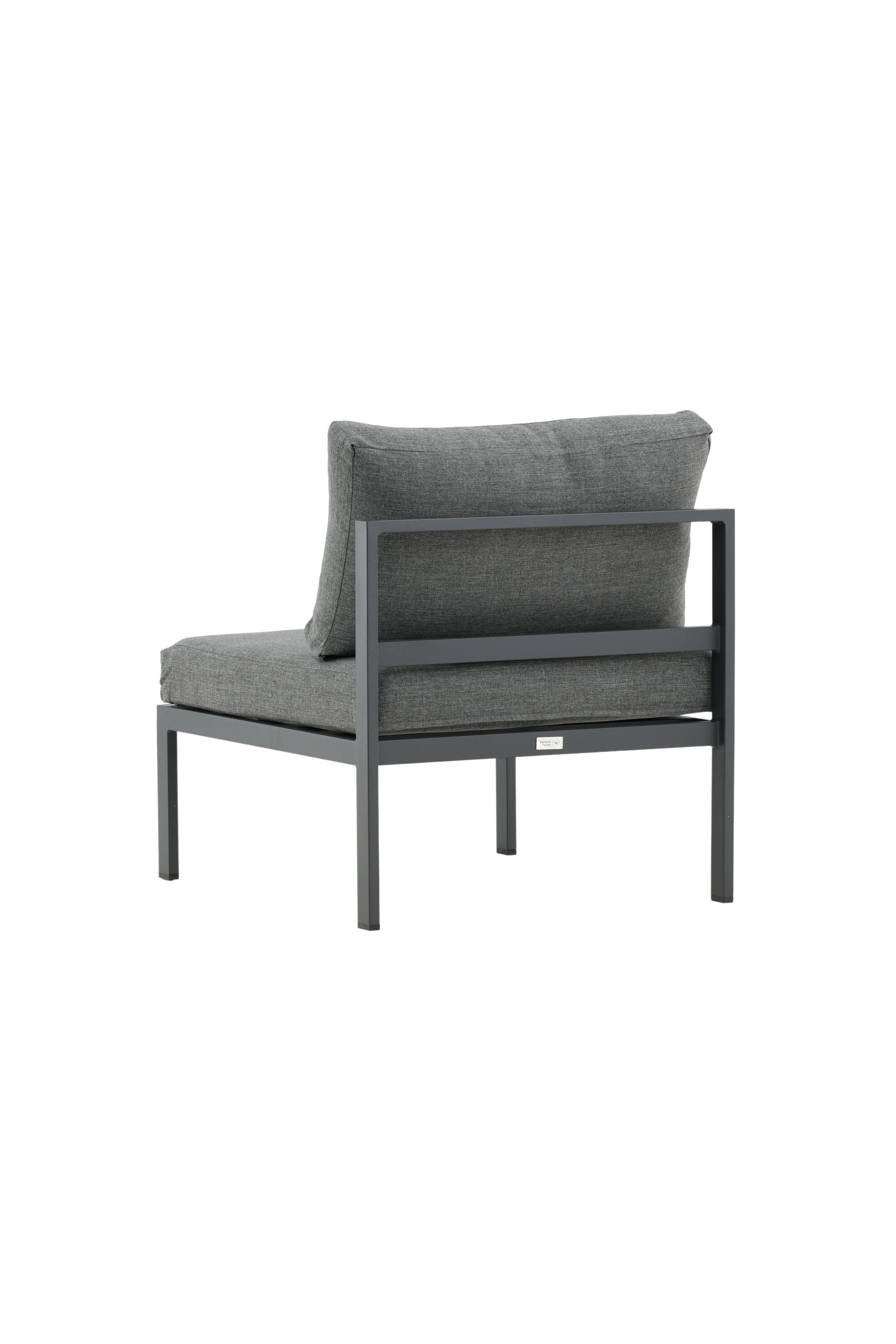Copacabana Sofa Middle in Schwarz / Grau präsentiert im Onlineshop von KAQTU Design AG. Lounge Sofa ist von Venture Home