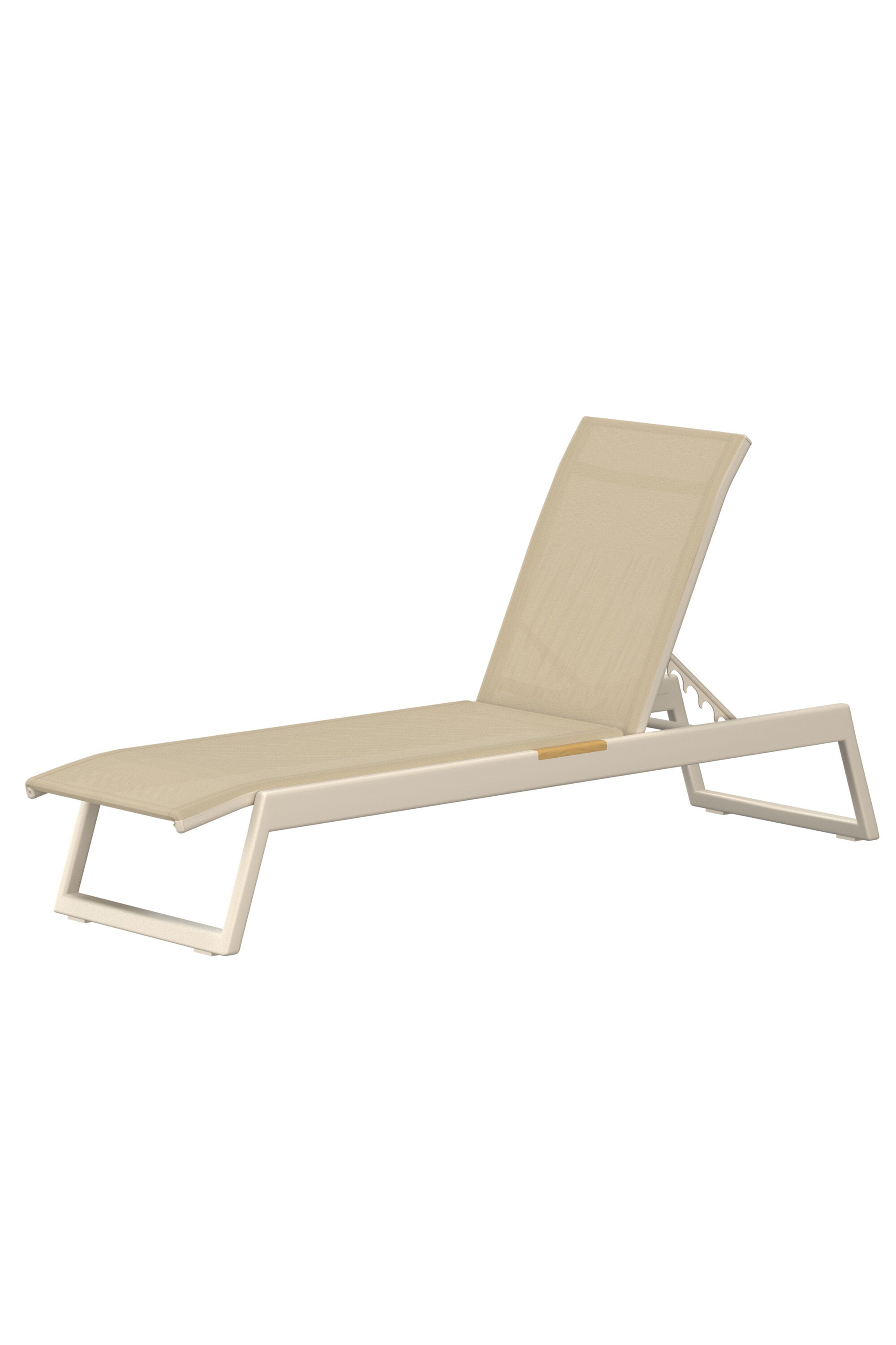 Mexico Sonnenliege in Beige präsentiert im Onlineshop von KAQTU Design AG. Liegestuhl ist von Venture Home