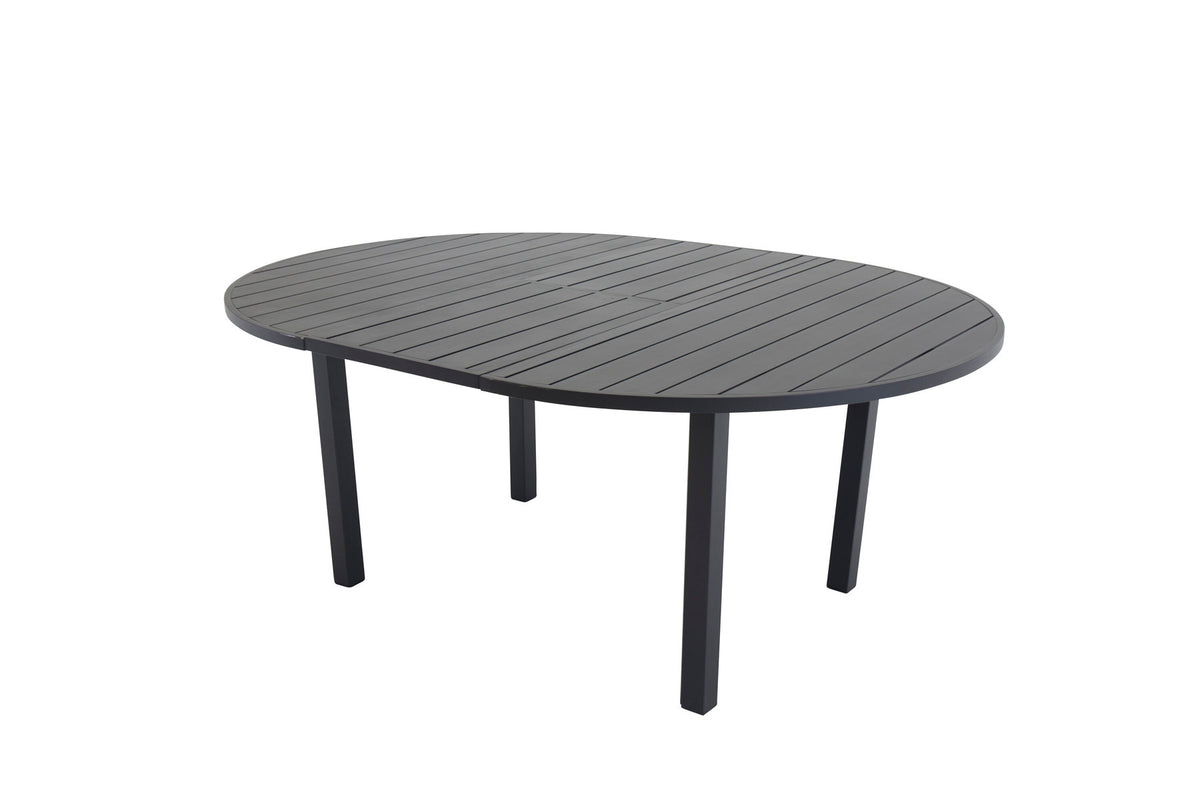Marbella Gartentisch in Schwarz präsentiert im Onlineshop von KAQTU Design AG. Gartentisch ist von Venture Home