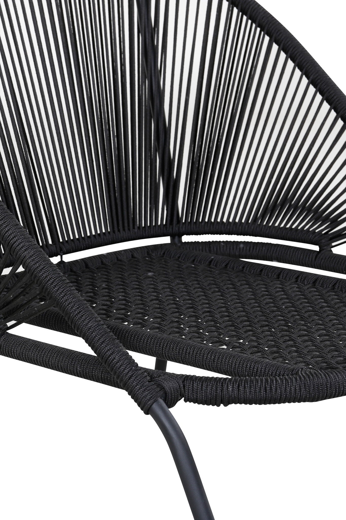 Lindos Sessel in Schwarz präsentiert im Onlineshop von KAQTU Design AG. Outdoor-Sessel ist von Venture Home