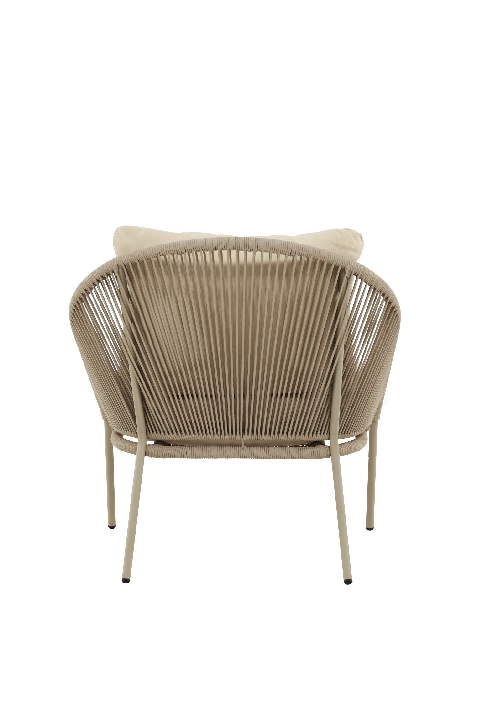 Der Lindos Loungesessel von Venture Home bietet stilvolles Design und Komfort, ideal für moderne Wohnräume.