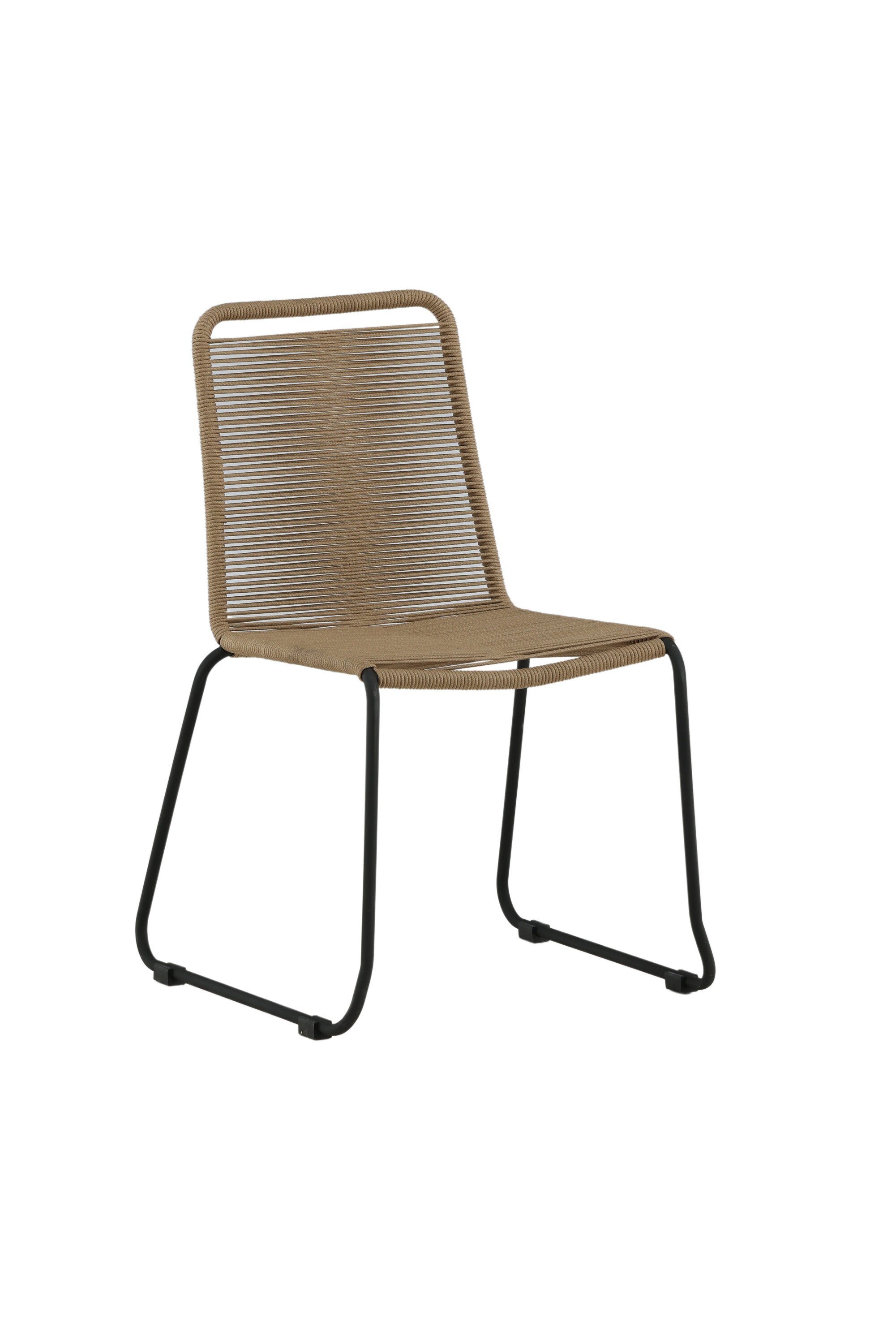 Lindos Gartenstuhl in Braun präsentiert im Onlineshop von KAQTU Design AG. Gartenstuhl ist von Venture Home