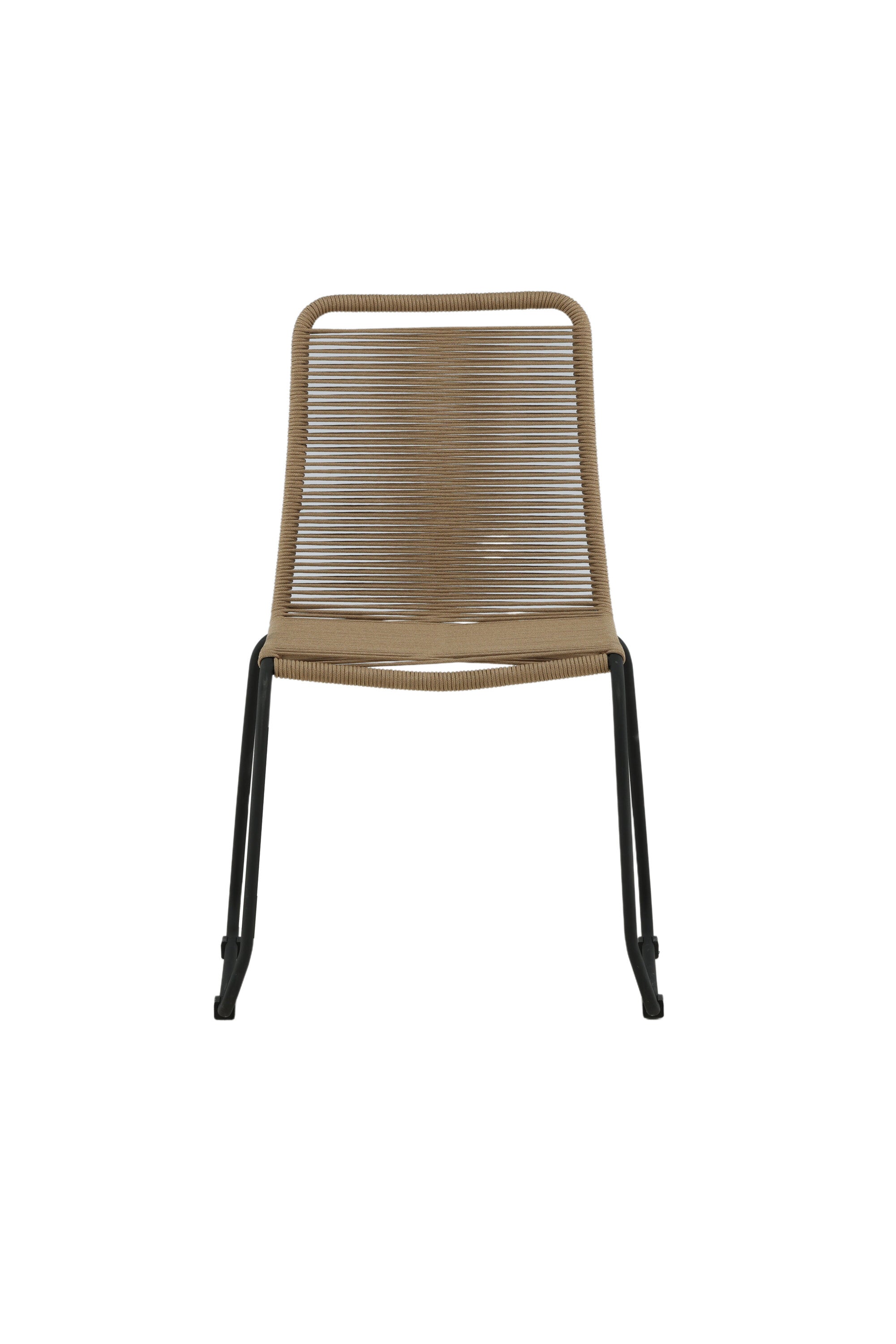 Lindos Gartenstuhl in Braun präsentiert im Onlineshop von KAQTU Design AG. Gartenstuhl ist von Venture Home