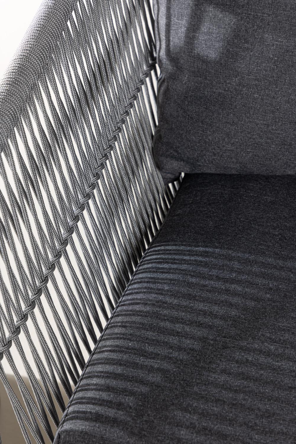Chania Ecksofa Outdoorset 110cm in Grau präsentiert im Onlineshop von KAQTU Design AG. Loungeset ist von Venture Home