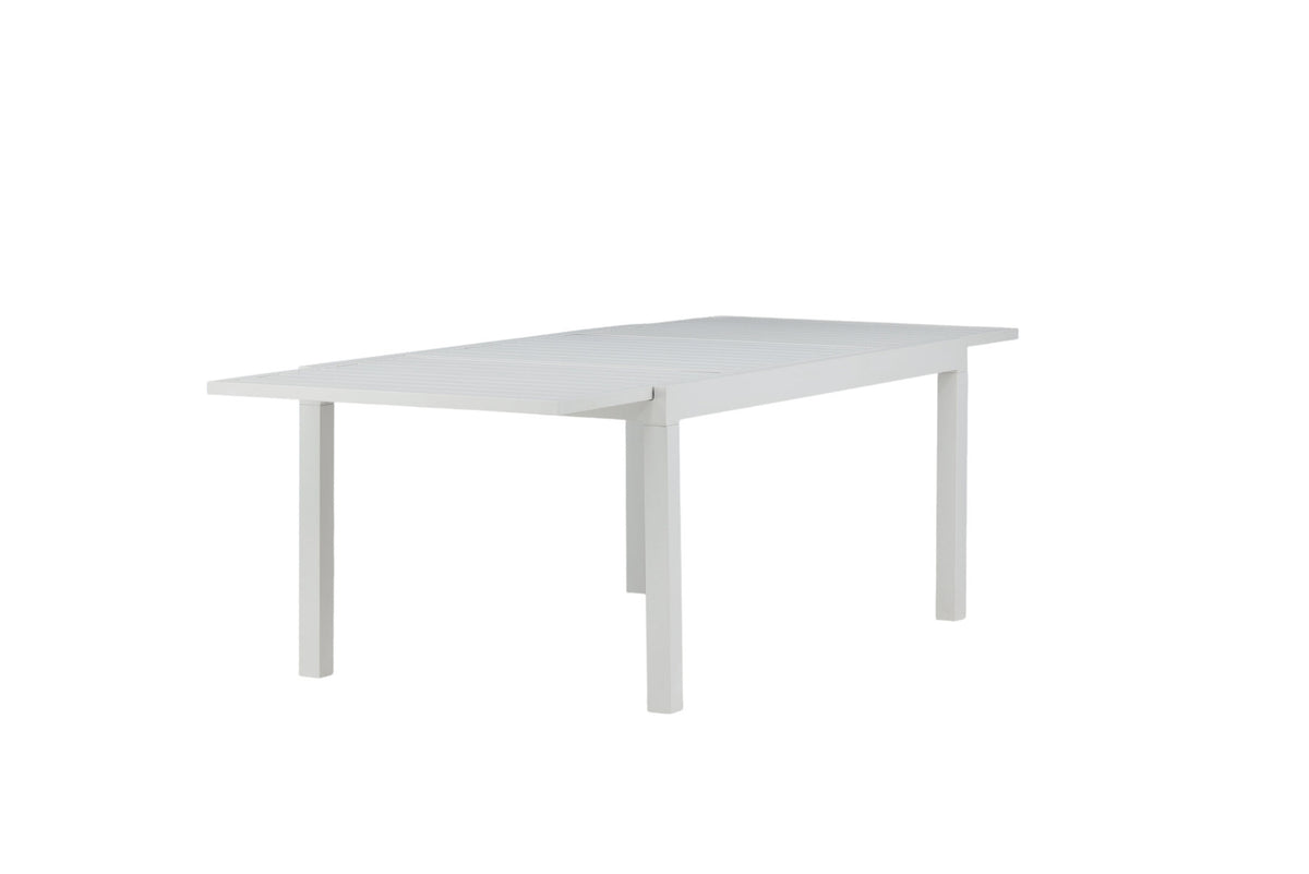 Marbella Gartentisch ausziehbar in Weiss präsentiert im Onlineshop von KAQTU Design AG. Gartentisch ist von Venture Home