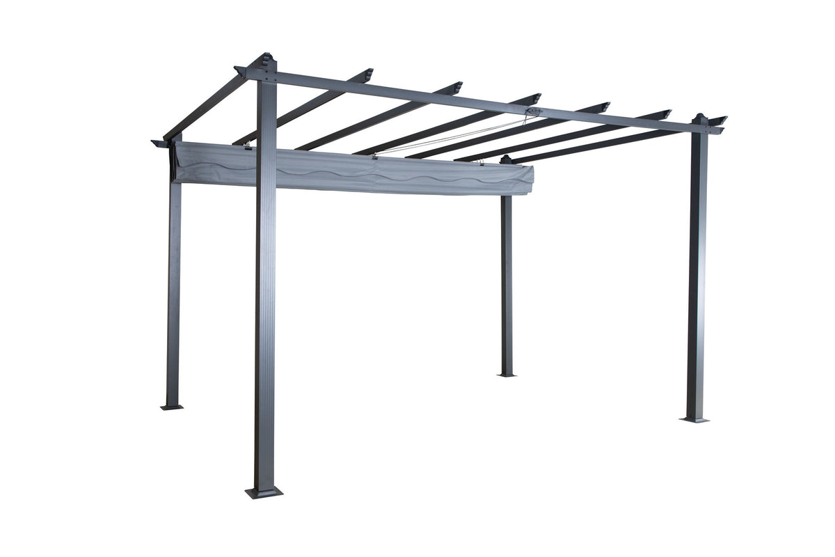 Lazio Pavillon in Grau präsentiert im Onlineshop von KAQTU Design AG. Pavillon ist von Venture Home
