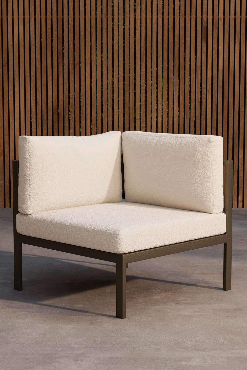 Copacabana Sofa Modul in Braun präsentiert im Onlineshop von KAQTU Design AG. Lounge Sofa ist von Venture Home
