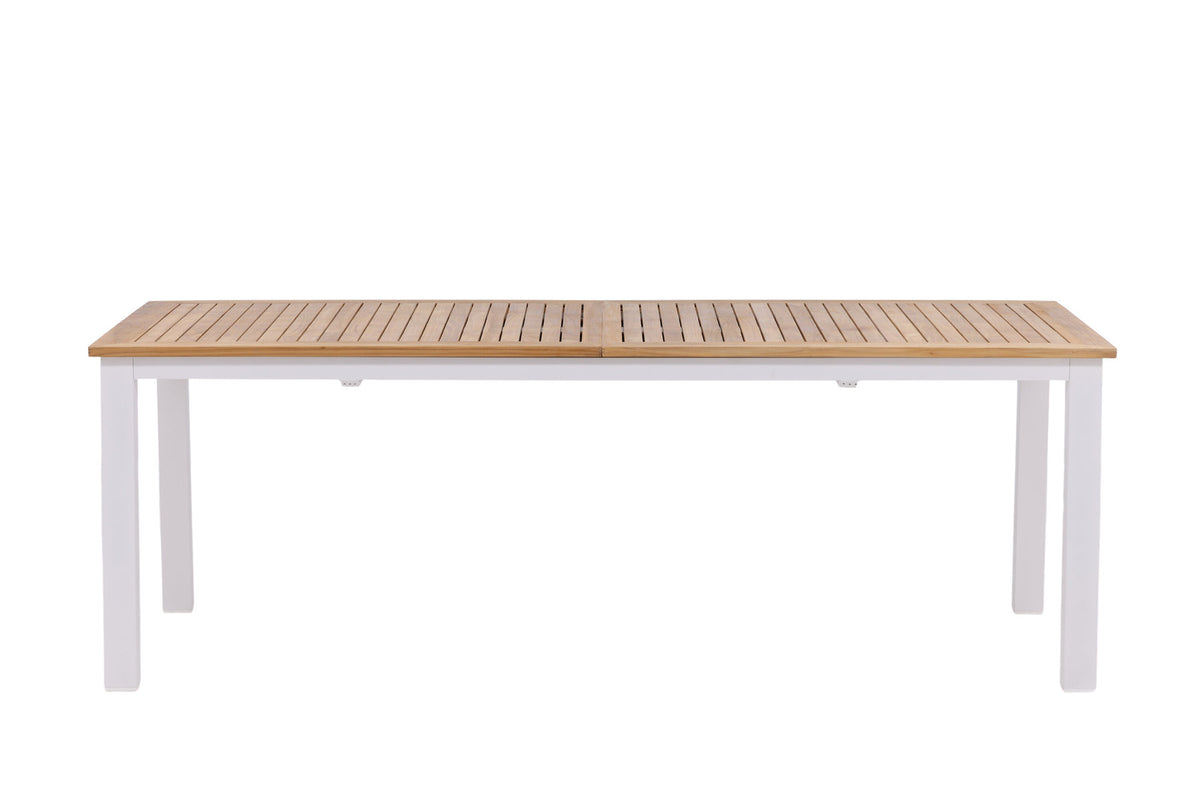 Panama Gartentisch ausziehbar in Weiss präsentiert im Onlineshop von KAQTU Design AG. Gartentisch ist von Venture Home