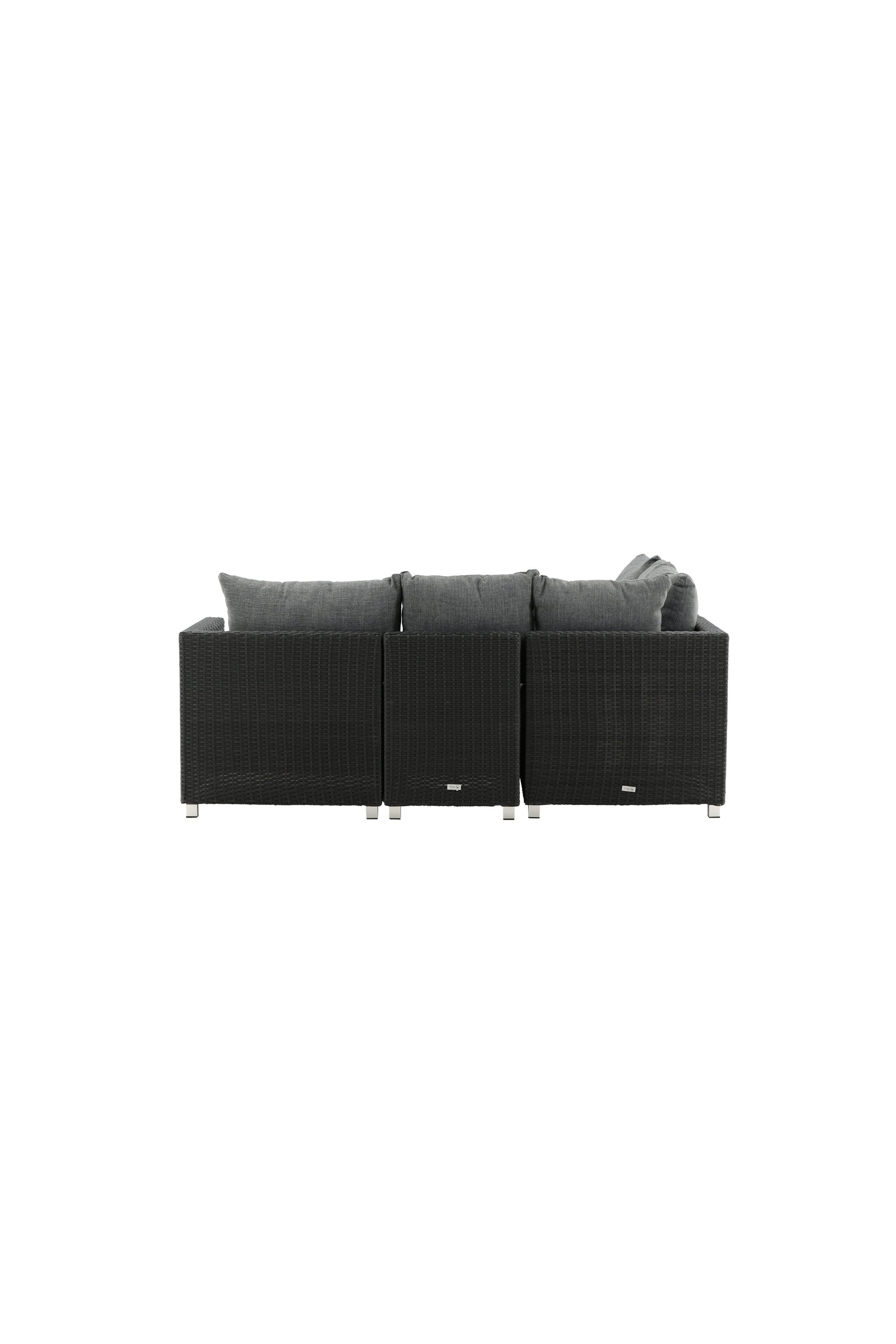 Vamos Ecksofa Outdoorset 65cm in Schwarz präsentiert im Onlineshop von KAQTU Design AG. Loungeset ist von Venture Home