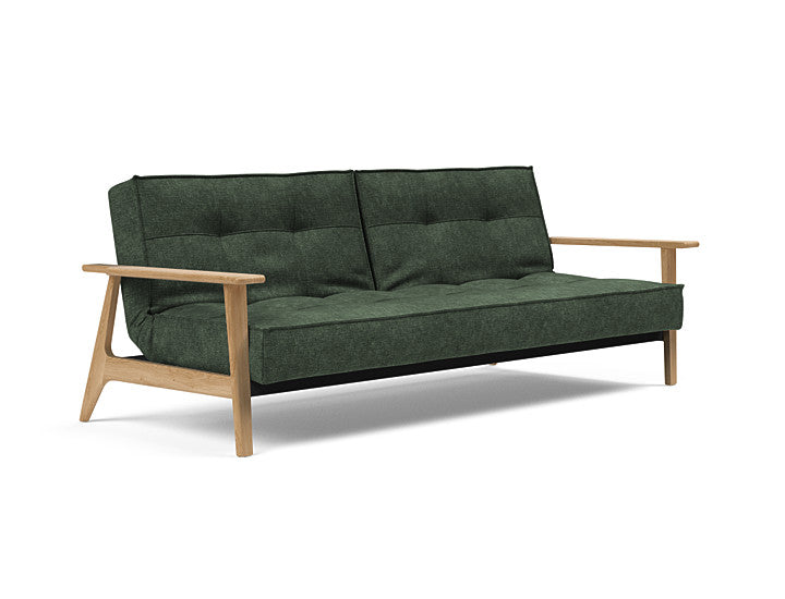 Erleben Sie das stilvolle Splitback Sofabett 115 Frej von Innovation Living – ideal für platzsparende Lösungen und zeitgemäße Einrichtung.