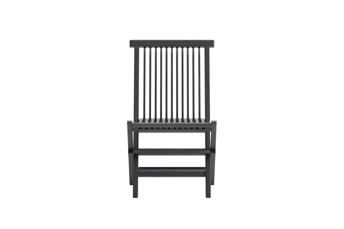 Kenya Esszimmerstuhl in Schwarz präsentiert im Onlineshop von KAQTU Design AG. Stuhl ist von Venture Home