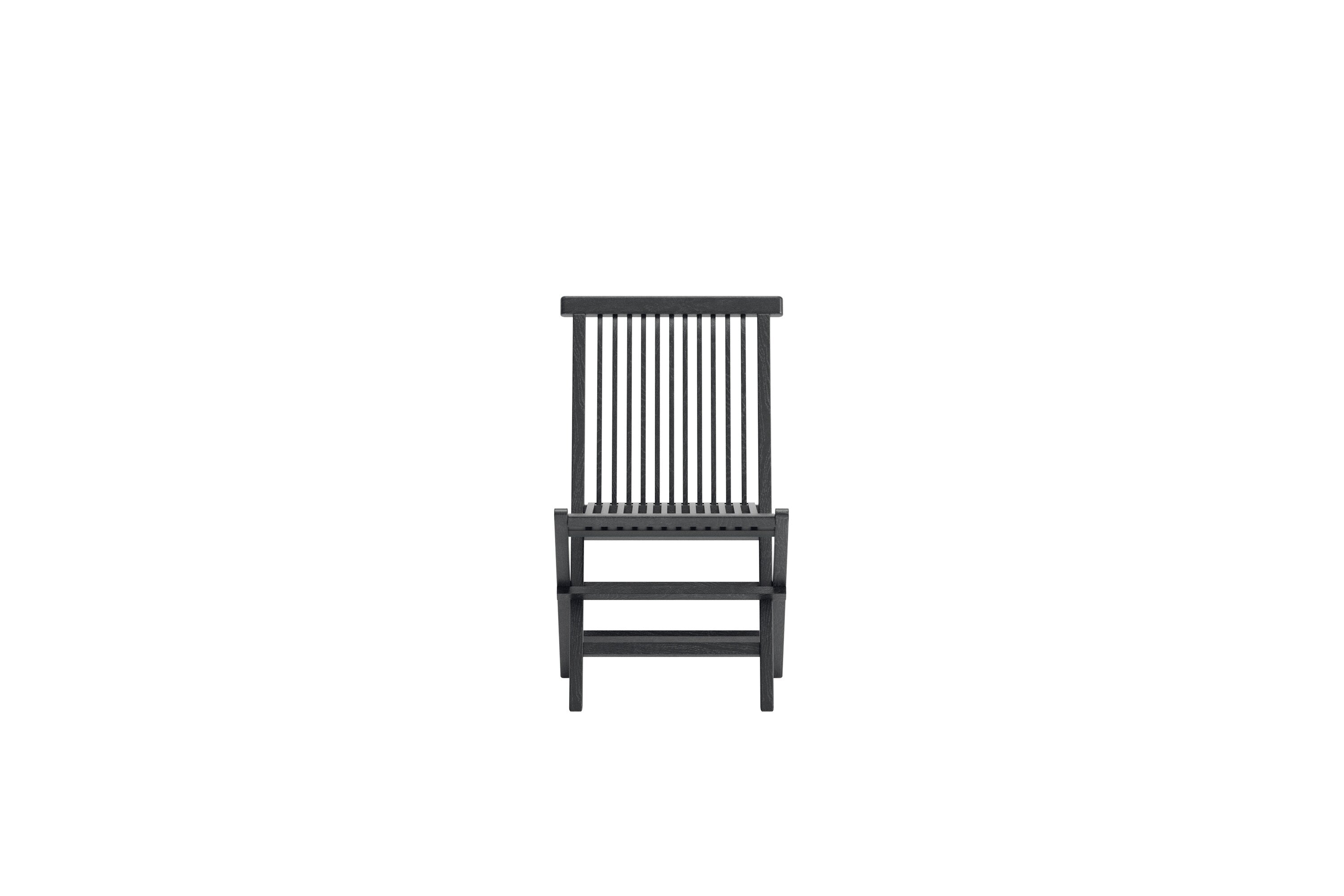 Kenya Gartenstuhl in Schwarz präsentiert im Onlineshop von KAQTU Design AG. Gartenstuhl ist von Venture Home