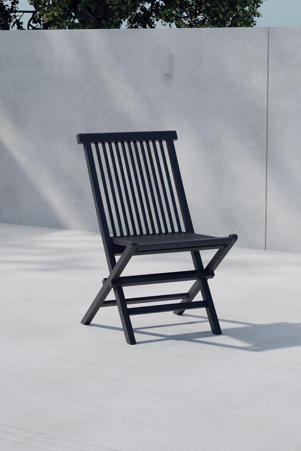 Stuhl für Kenya Esszimmerstuhl in Schwarz präsentiert im Onlineshop von KAQTU Design AG. Gartenstuhl mit Armlehnen ist von Venture Home