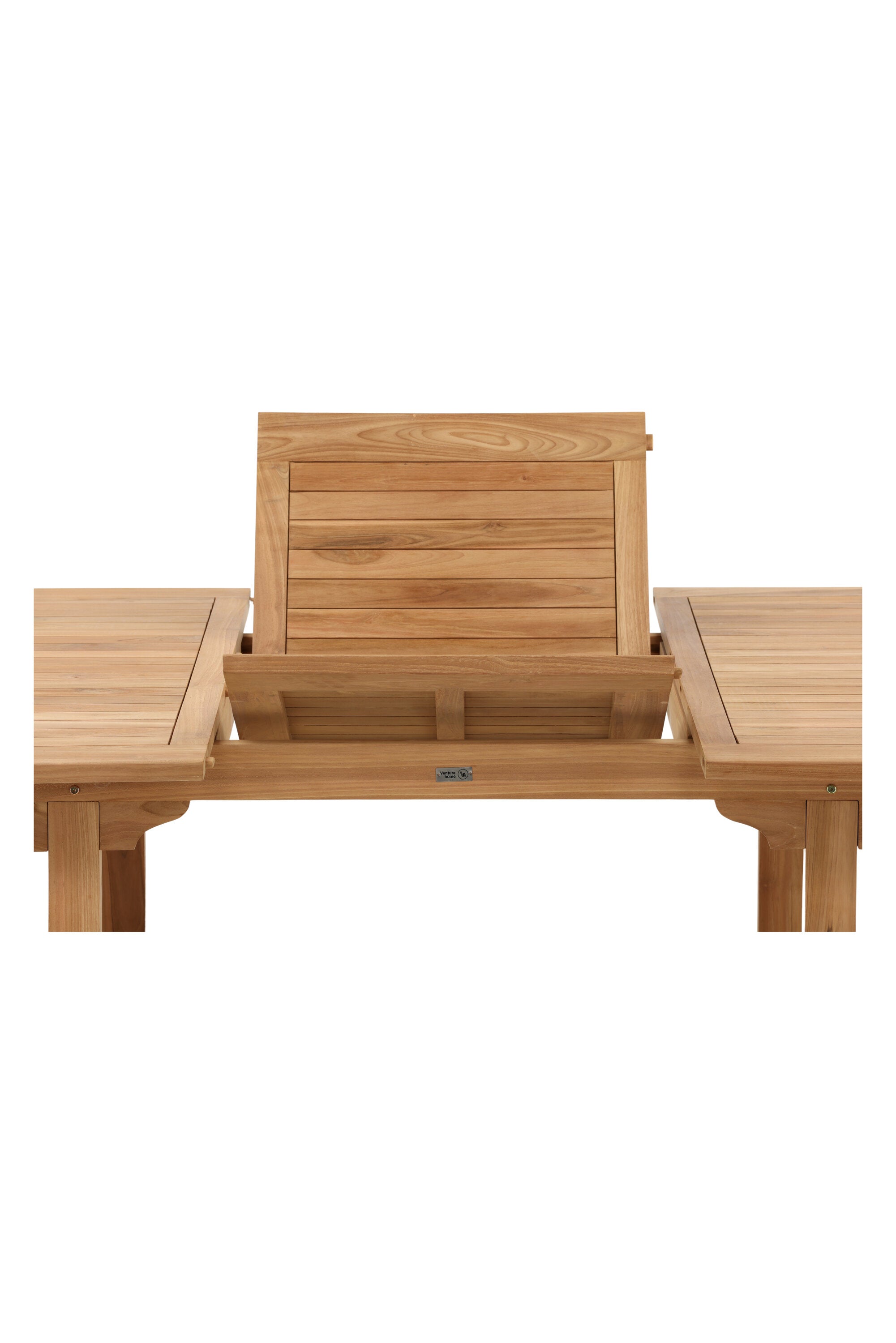 Tisch Kenya ausziehbar in Natur präsentiert im Onlineshop von KAQTU Design AG. Gartentisch ist von Venture Home