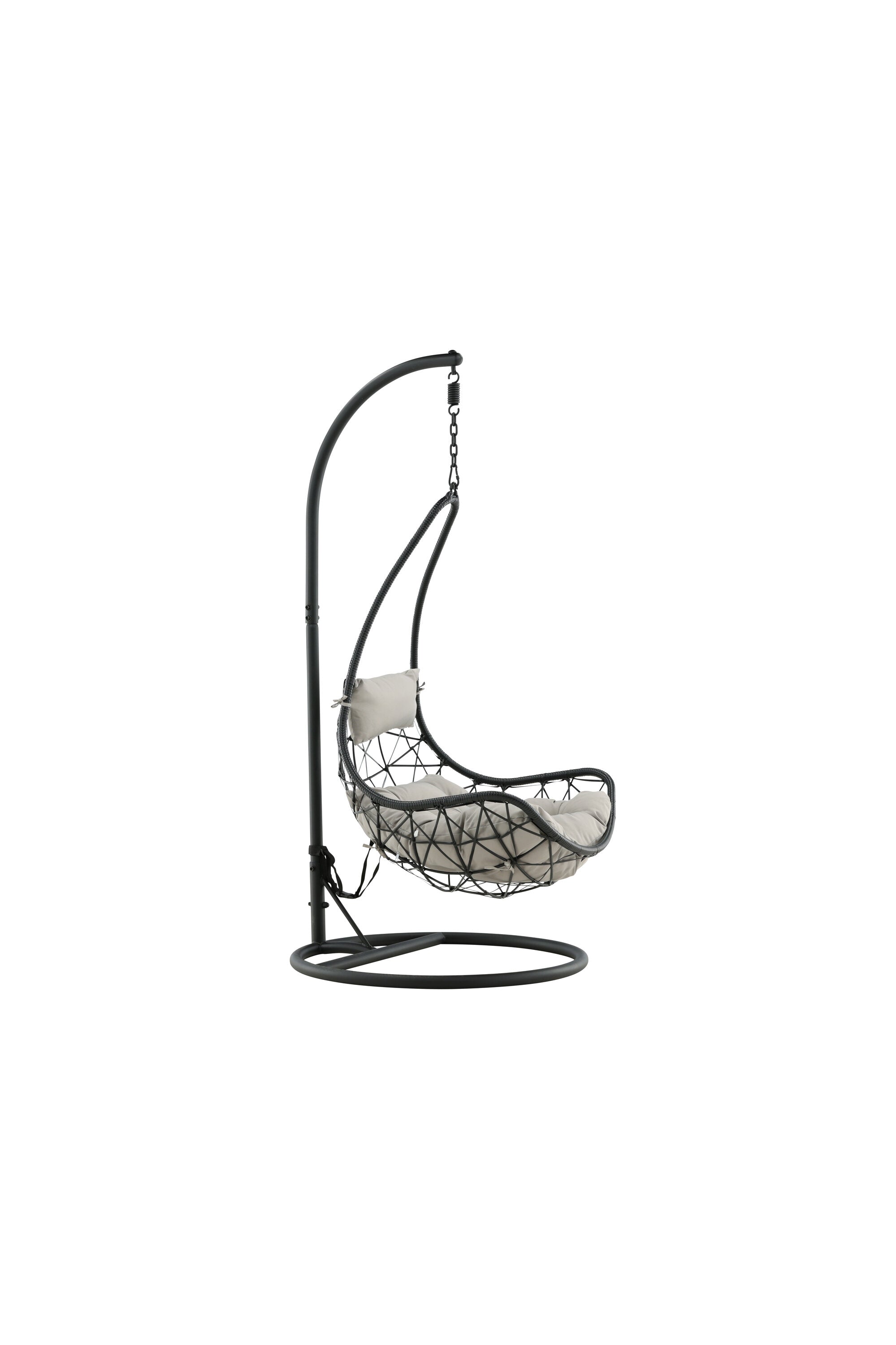 Vide Hängesessel in Schwarz präsentiert im Onlineshop von KAQTU Design AG. Outdoor-Sessel ist von Venture Home