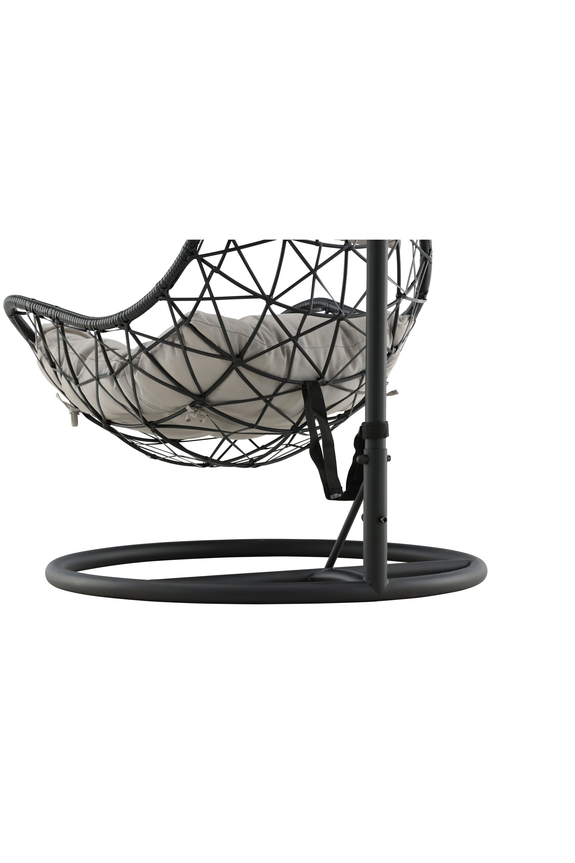 Vide Hängesessel in Schwarz präsentiert im Onlineshop von KAQTU Design AG. Outdoor-Sessel ist von Venture Home