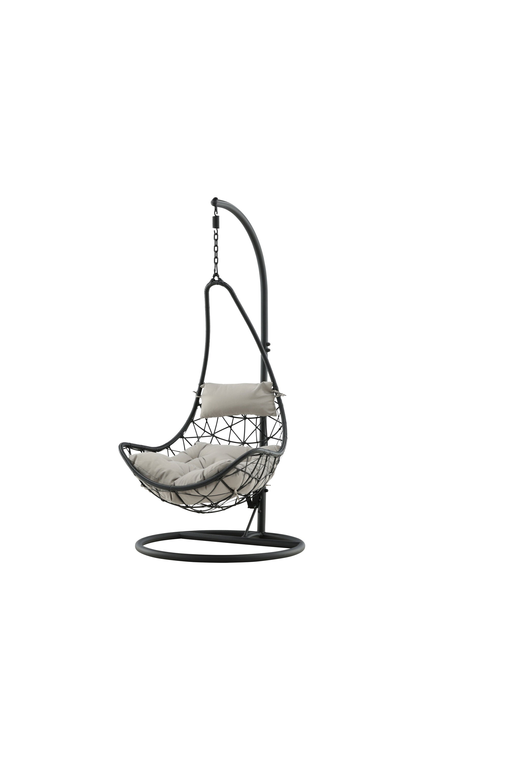 Vide Hängesessel in Schwarz präsentiert im Onlineshop von KAQTU Design AG. Outdoor-Sessel ist von Venture Home