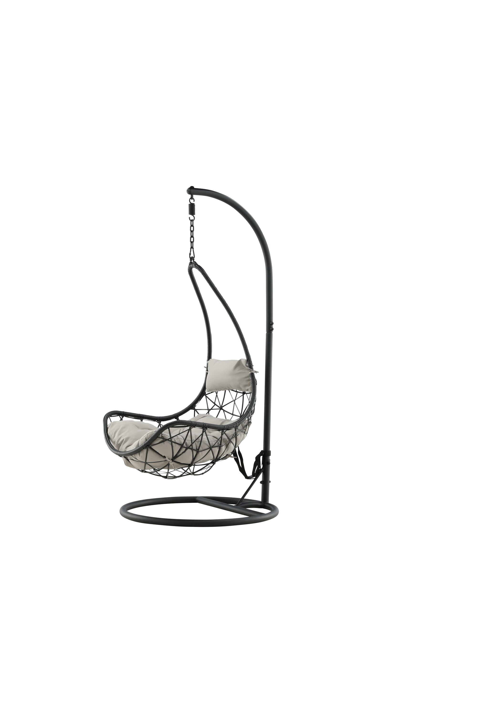 Vide Hängesessel in Schwarz präsentiert im Onlineshop von KAQTU Design AG. Outdoor-Sessel ist von Venture Home