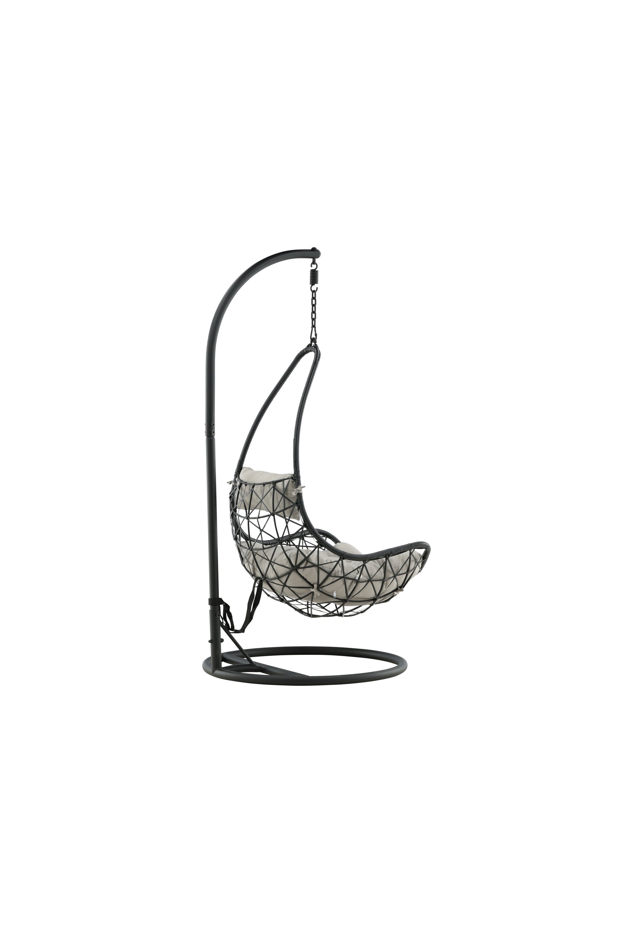 Vide Hängesessel in Schwarz präsentiert im Onlineshop von KAQTU Design AG. Outdoor-Sessel ist von Venture Home