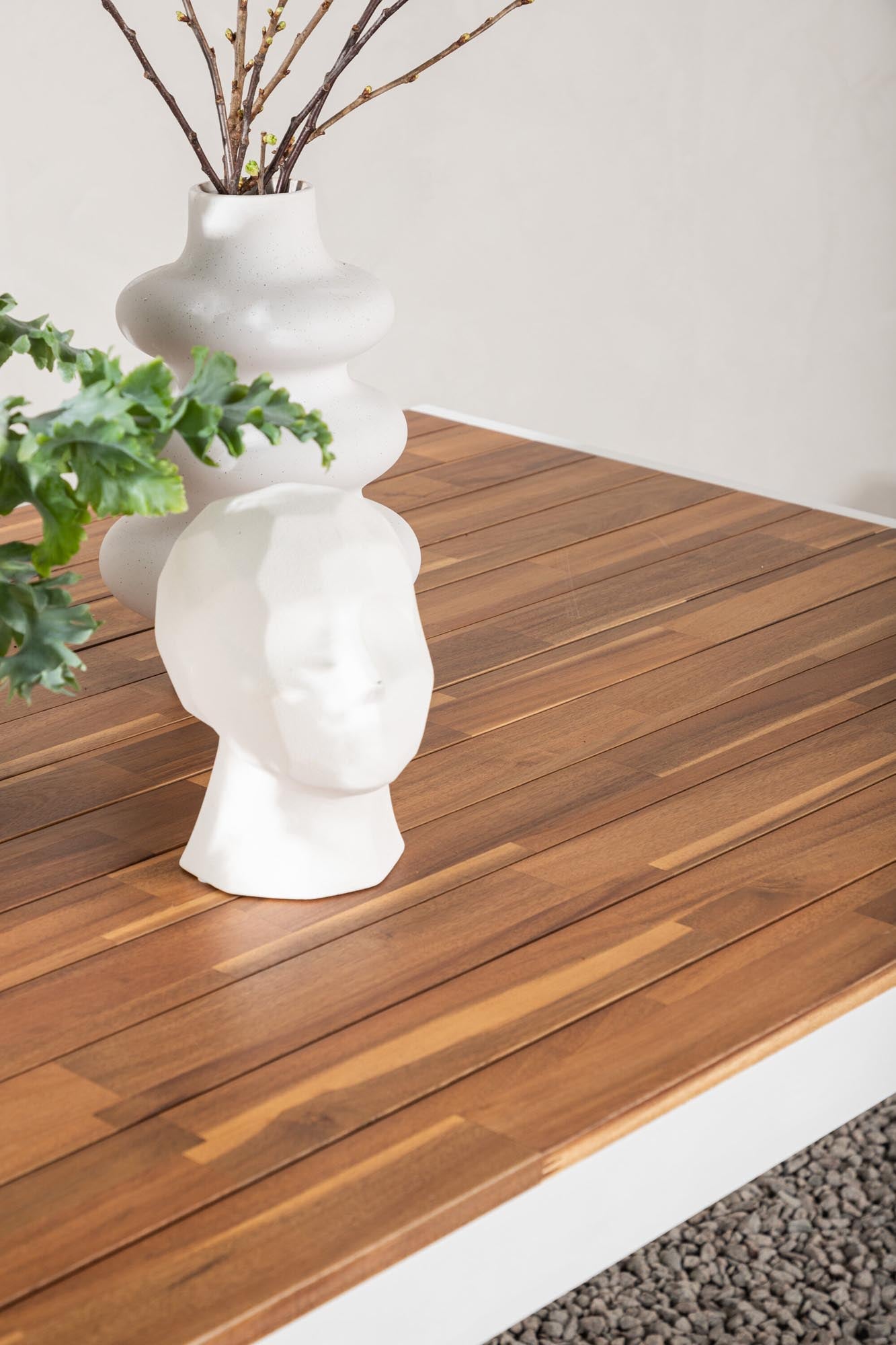 Bois Gartentisch in Natur/Weiss präsentiert im Onlineshop von KAQTU Design AG. Gartentisch ist von Venture Home