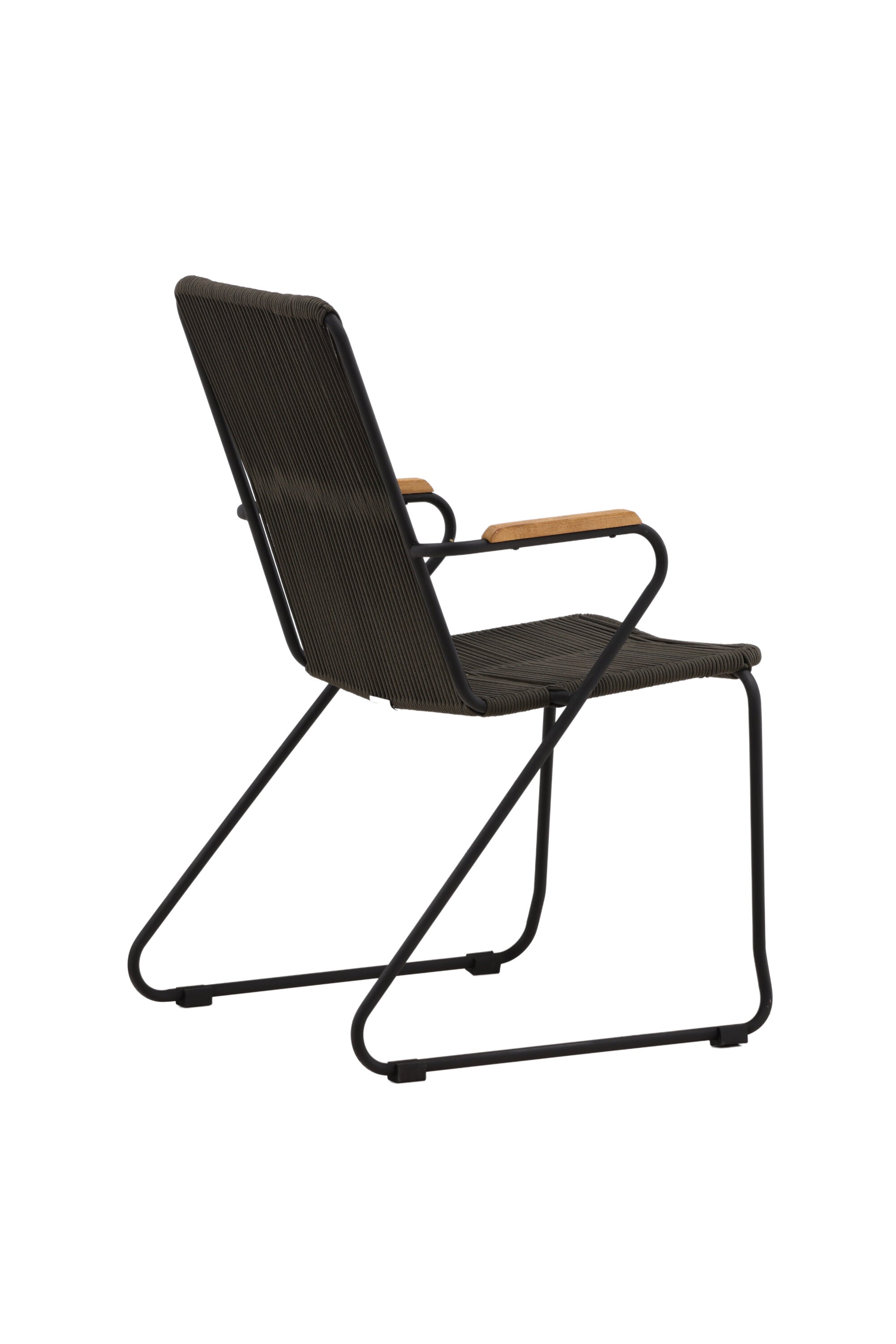 Bois Gartenstuhl in Dunkelgrau präsentiert im Onlineshop von KAQTU Design AG. Gartenstuhl ist von Venture Home