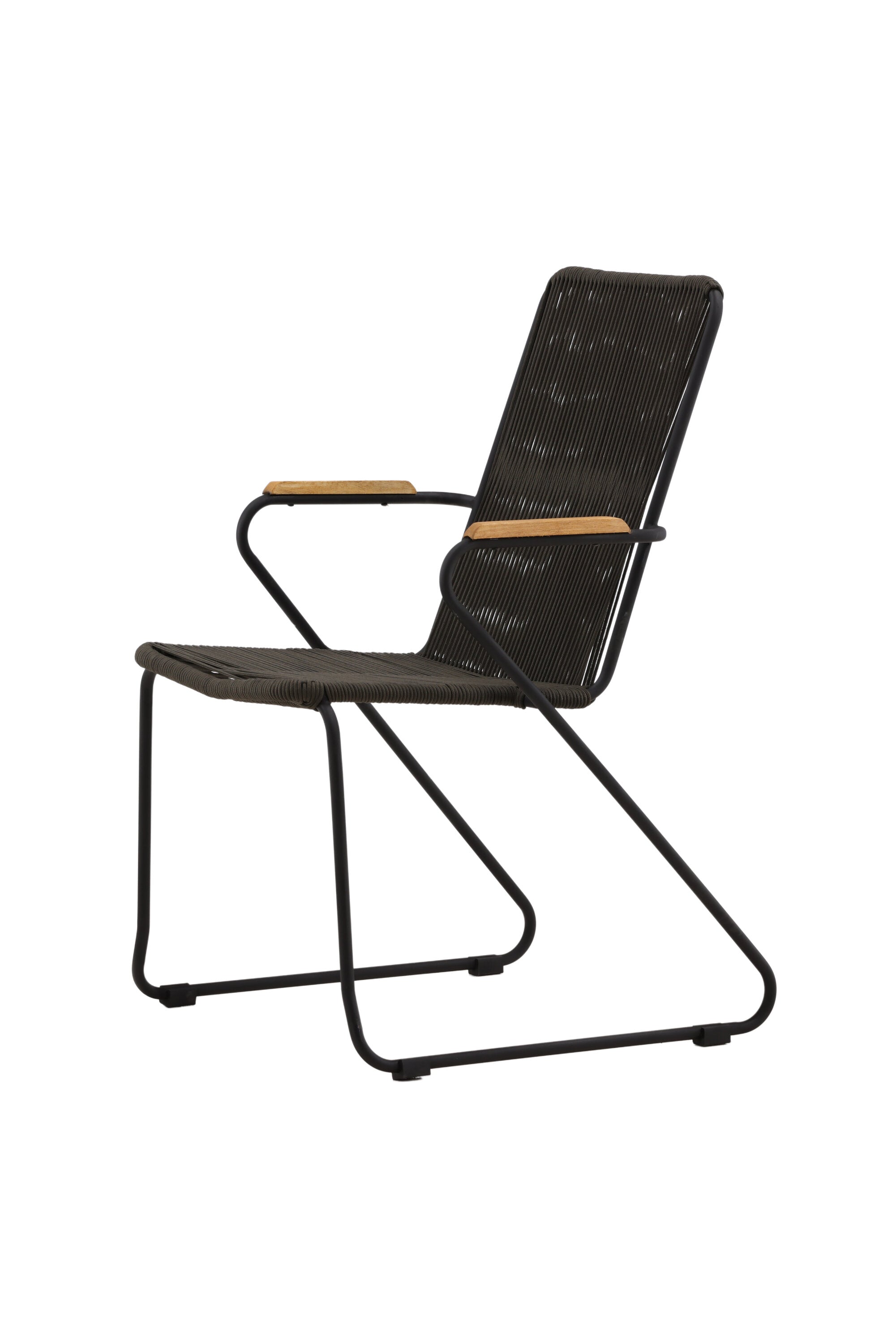 Bois Gartenstuhl in Dunkelgrau präsentiert im Onlineshop von KAQTU Design AG. Gartenstuhl ist von Venture Home