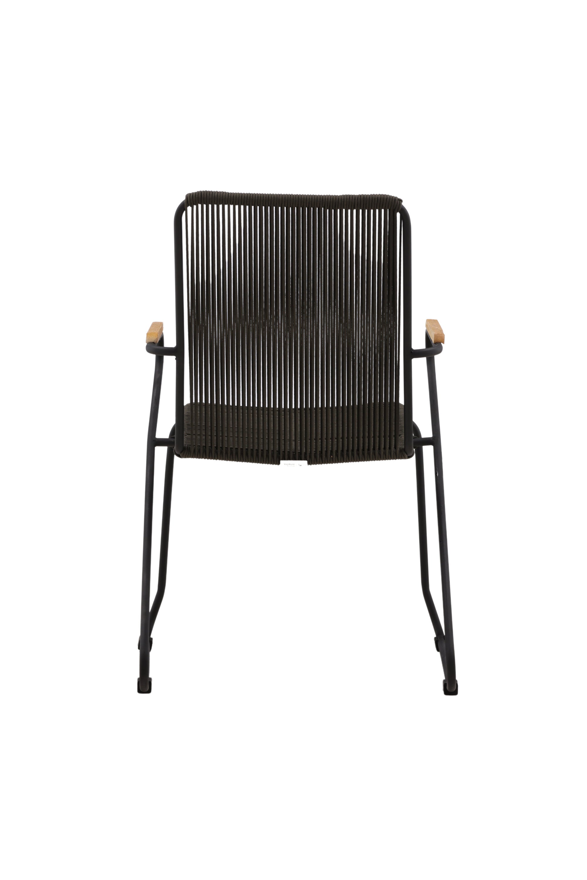 Bois Gartenstuhl in Dunkelgrau präsentiert im Onlineshop von KAQTU Design AG. Gartenstuhl ist von Venture Home
