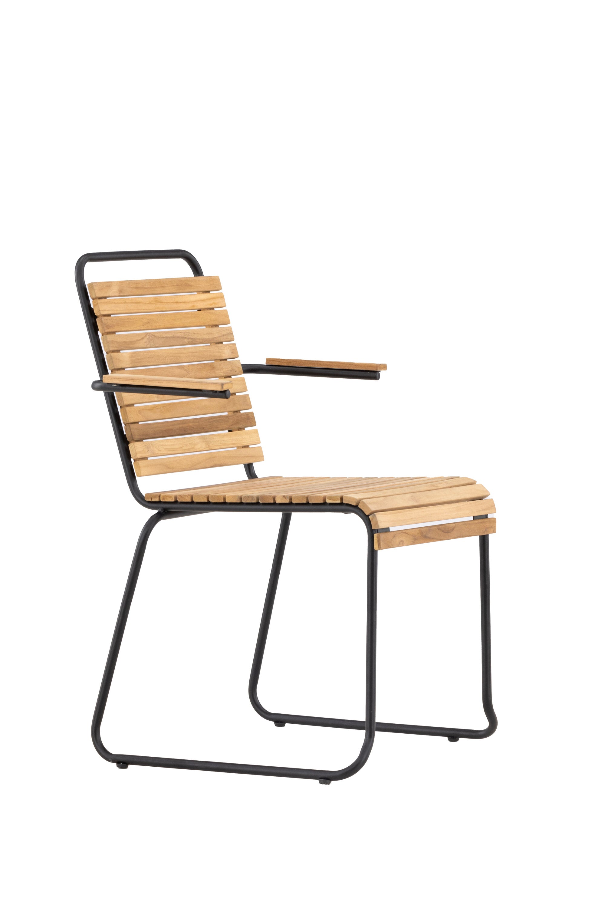 Bois Gartenstuhl in Natur präsentiert im Onlineshop von KAQTU Design AG. Gartenstuhl mit Armlehnen ist von Venture Home