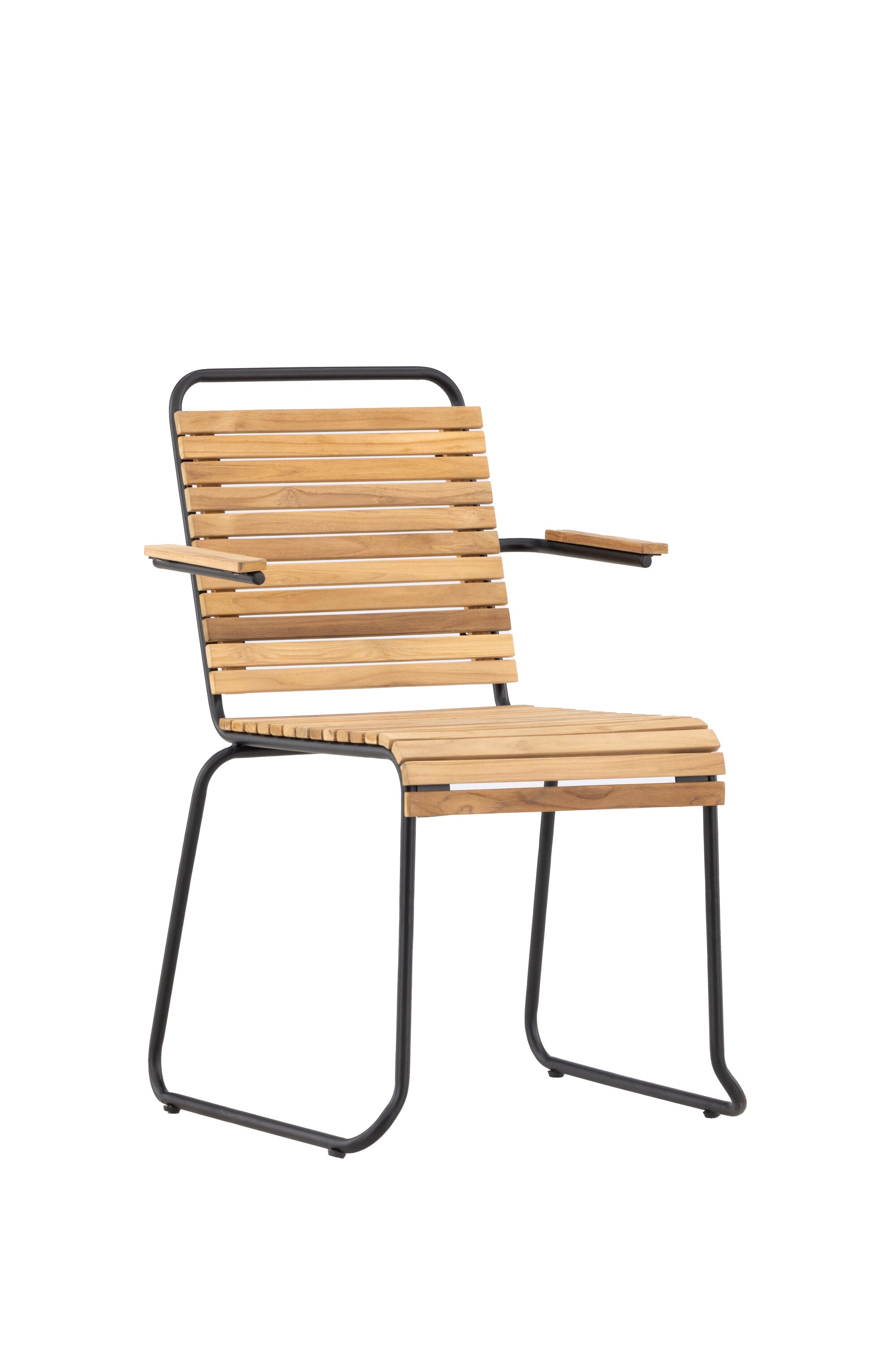Bois Gartenstuhl in Natur präsentiert im Onlineshop von KAQTU Design AG. Gartenstuhl mit Armlehnen ist von Venture Home