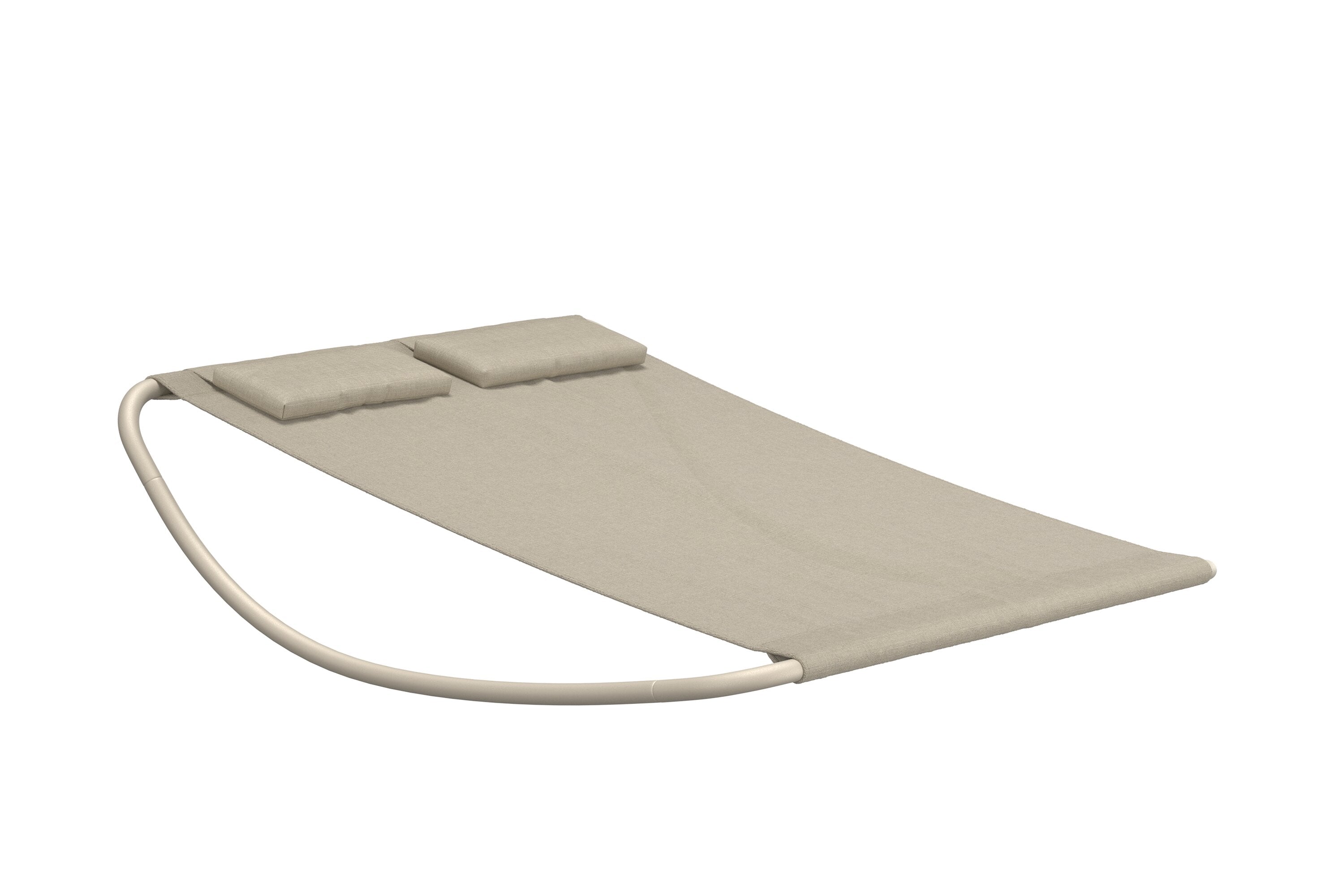 Beige Gordo Hängematte von Venture Home, elegant in einer einladenden Umgebung präsentiert, perfekt für entspannte Momente und Erholung.