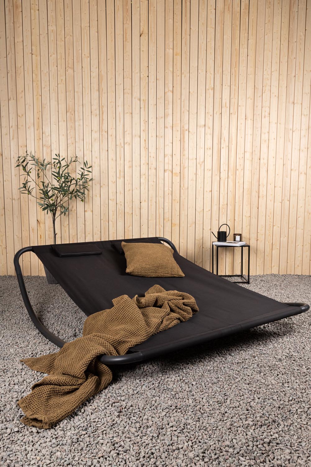 Gordo Hängematte in Schwarz präsentiert im Onlineshop von KAQTU Design AG. Hängematte ist von Venture Home