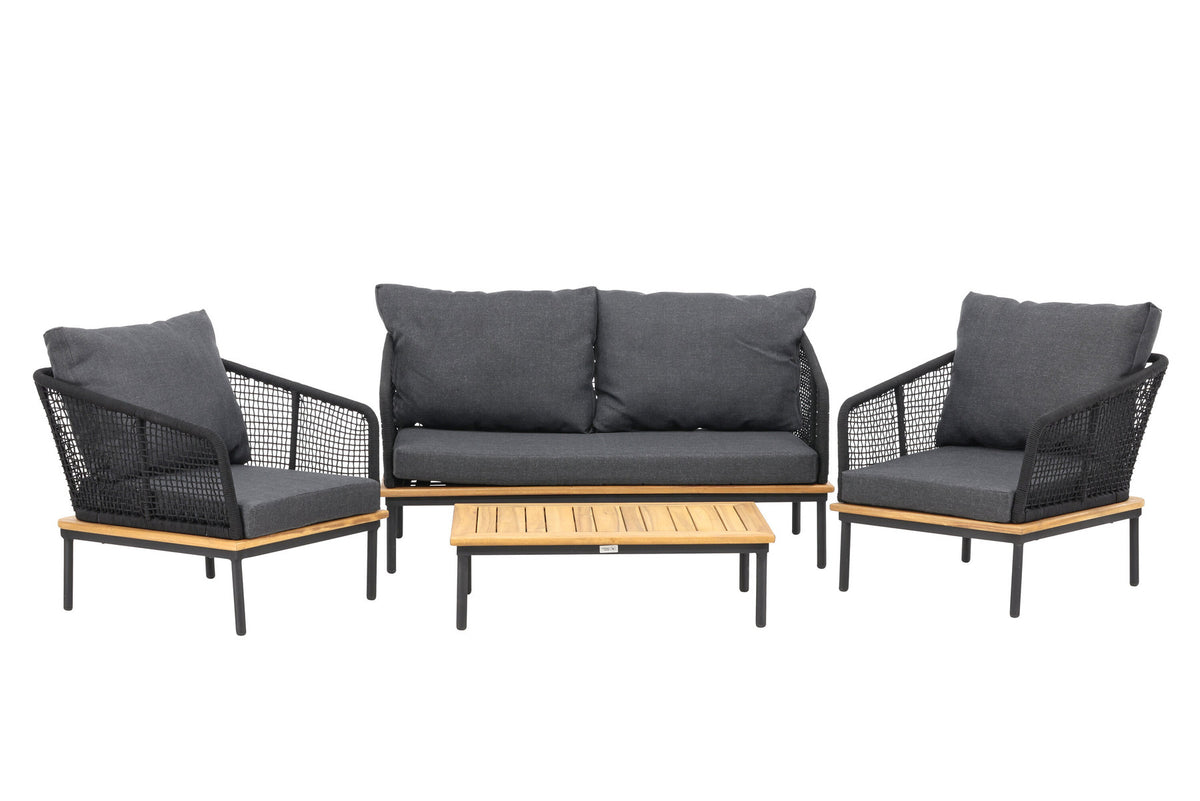 Andorra Sofagarnitur in Natur präsentiert im Onlineshop von KAQTU Design AG. Loungeset ist von Venture Home