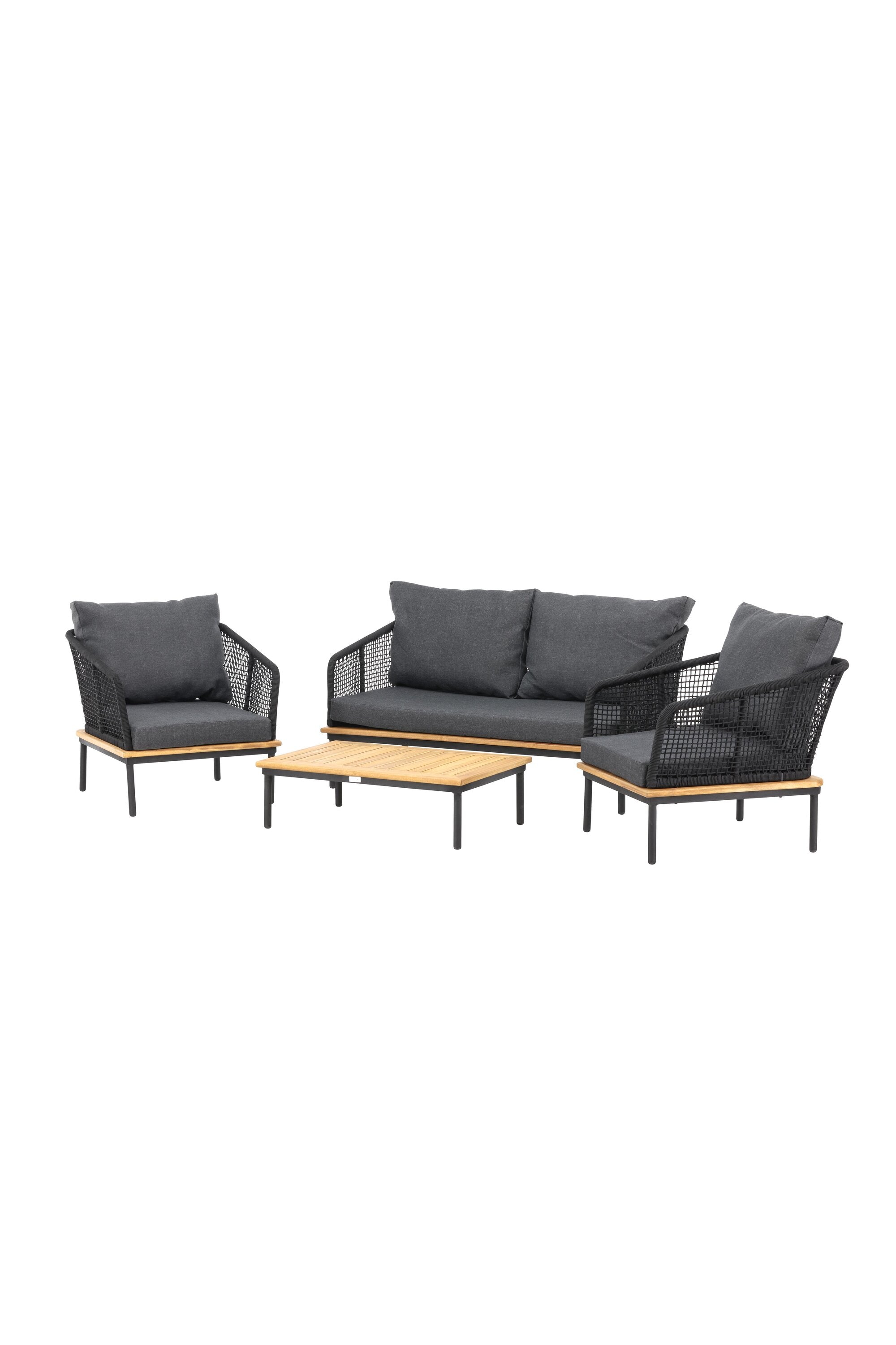 Andorra Sofagarnitur in Natur präsentiert im Onlineshop von KAQTU Design AG. Loungeset ist von Venture Home