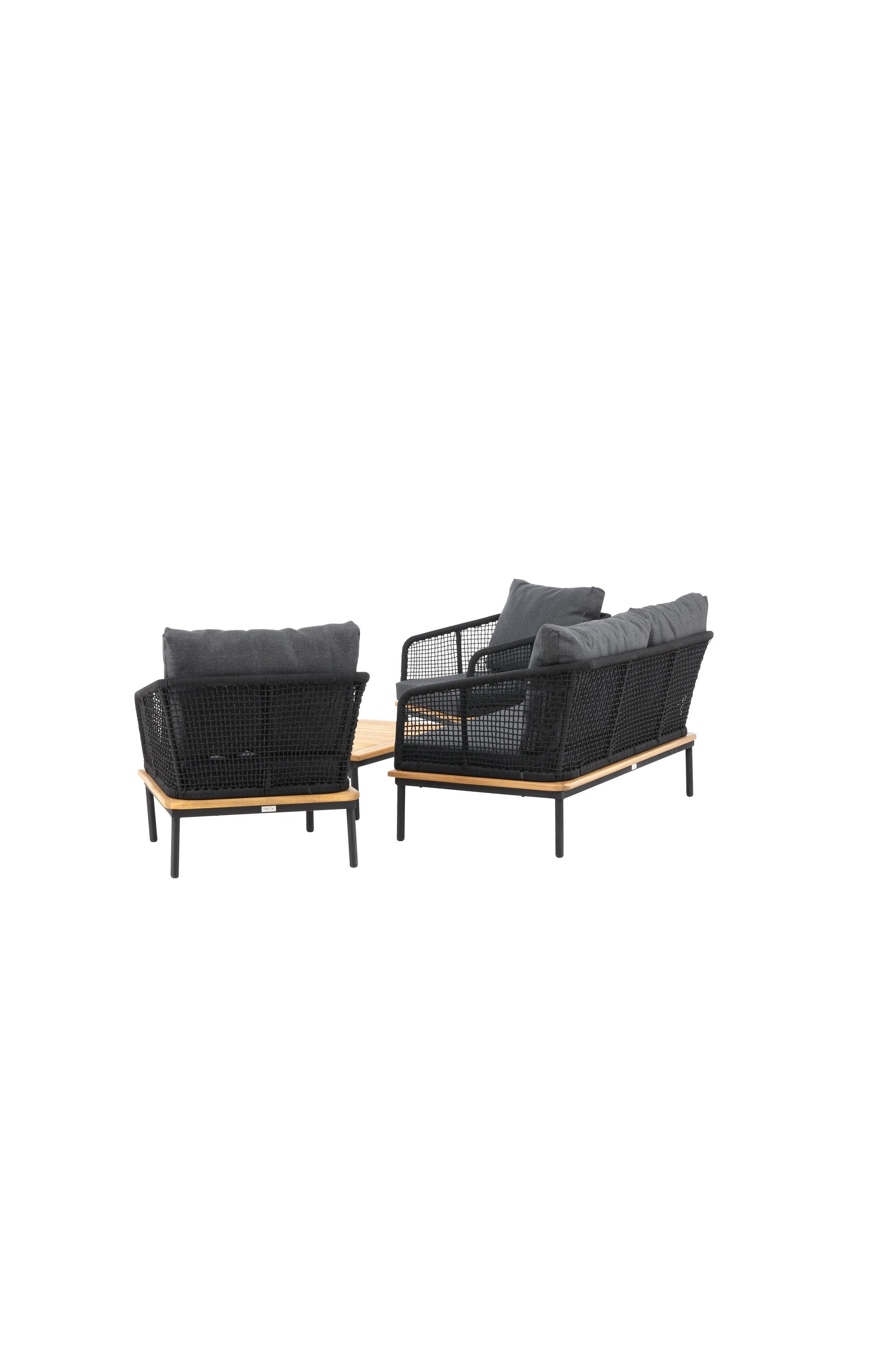 Andorra Sofagarnitur in Natur präsentiert im Onlineshop von KAQTU Design AG. Loungeset ist von Venture Home