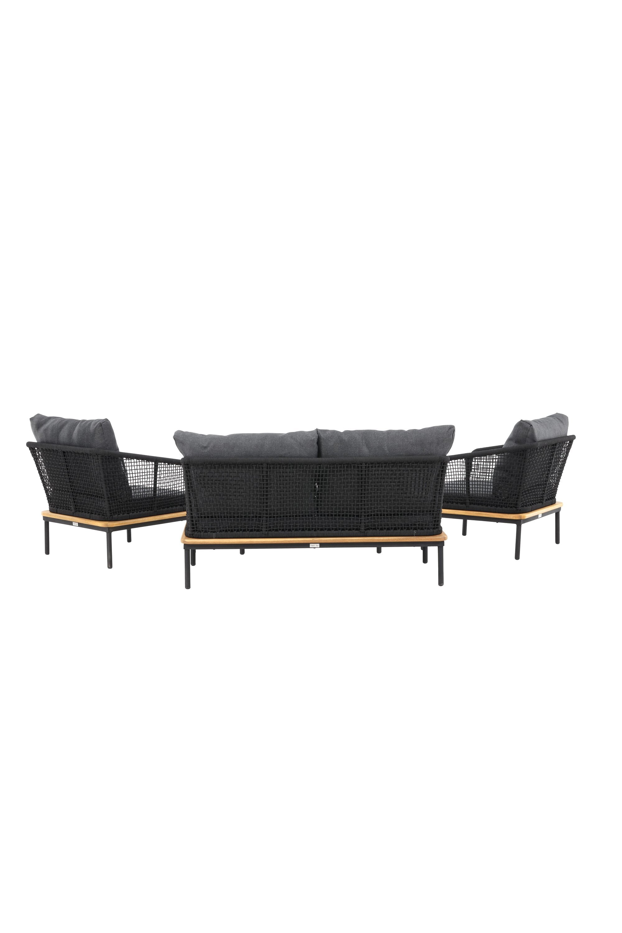 Andorra Sofagarnitur in Natur präsentiert im Onlineshop von KAQTU Design AG. Loungeset ist von Venture Home