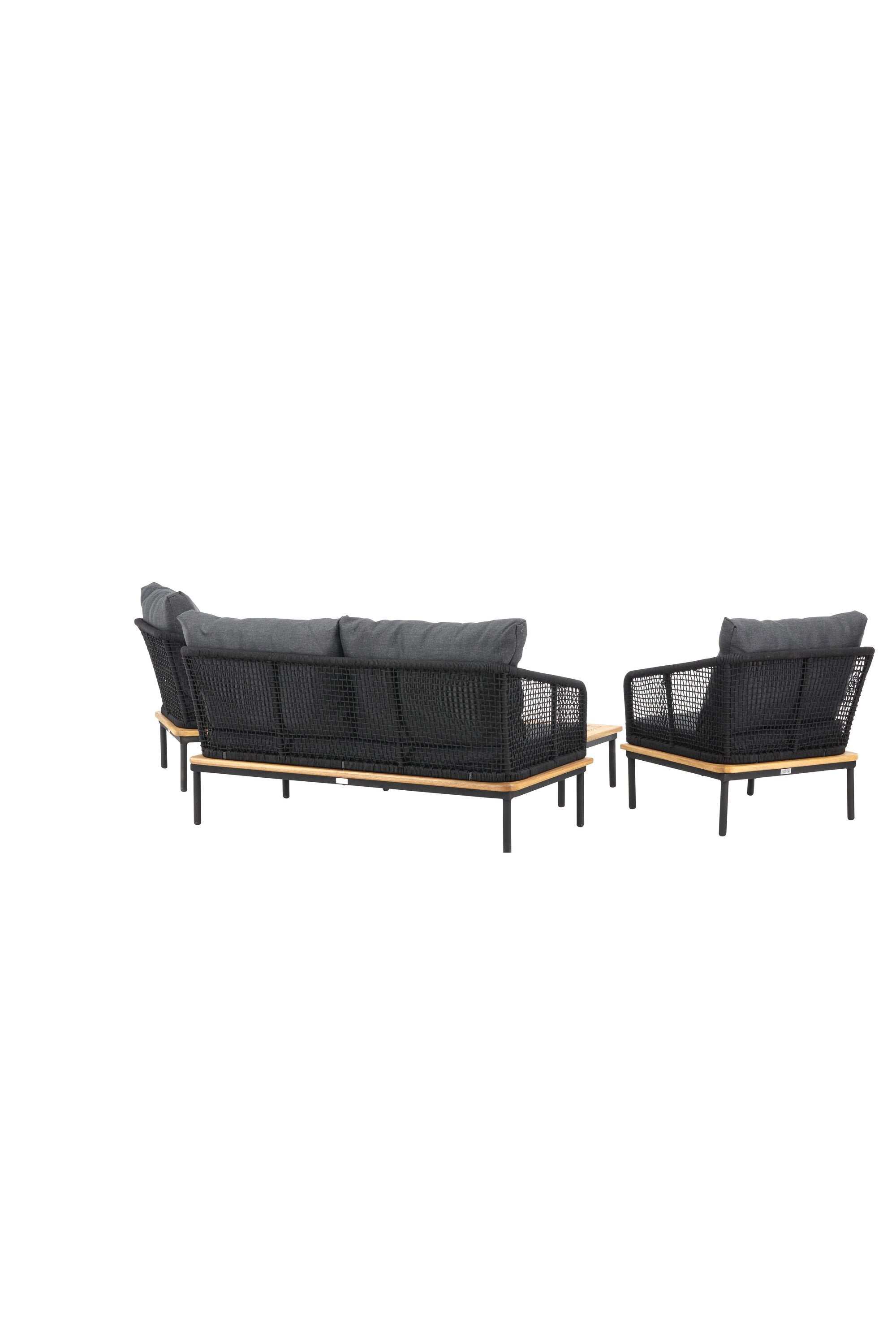 Andorra Sofagarnitur in Natur präsentiert im Onlineshop von KAQTU Design AG. Loungeset ist von Venture Home