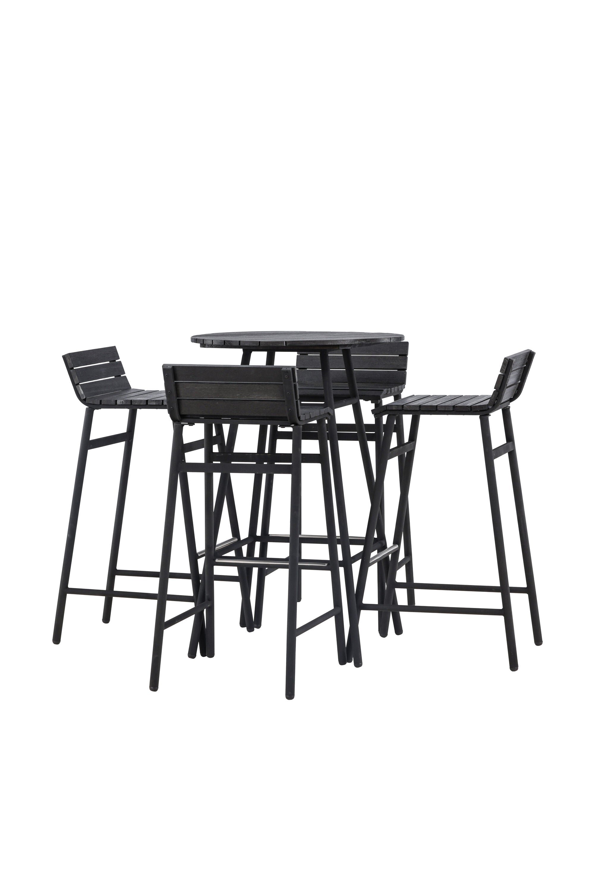 Mexico Bar Set in Schwarz Schwarz präsentiert im Onlineshop von KAQTU Design AG. Loungeset ist von Venture Home