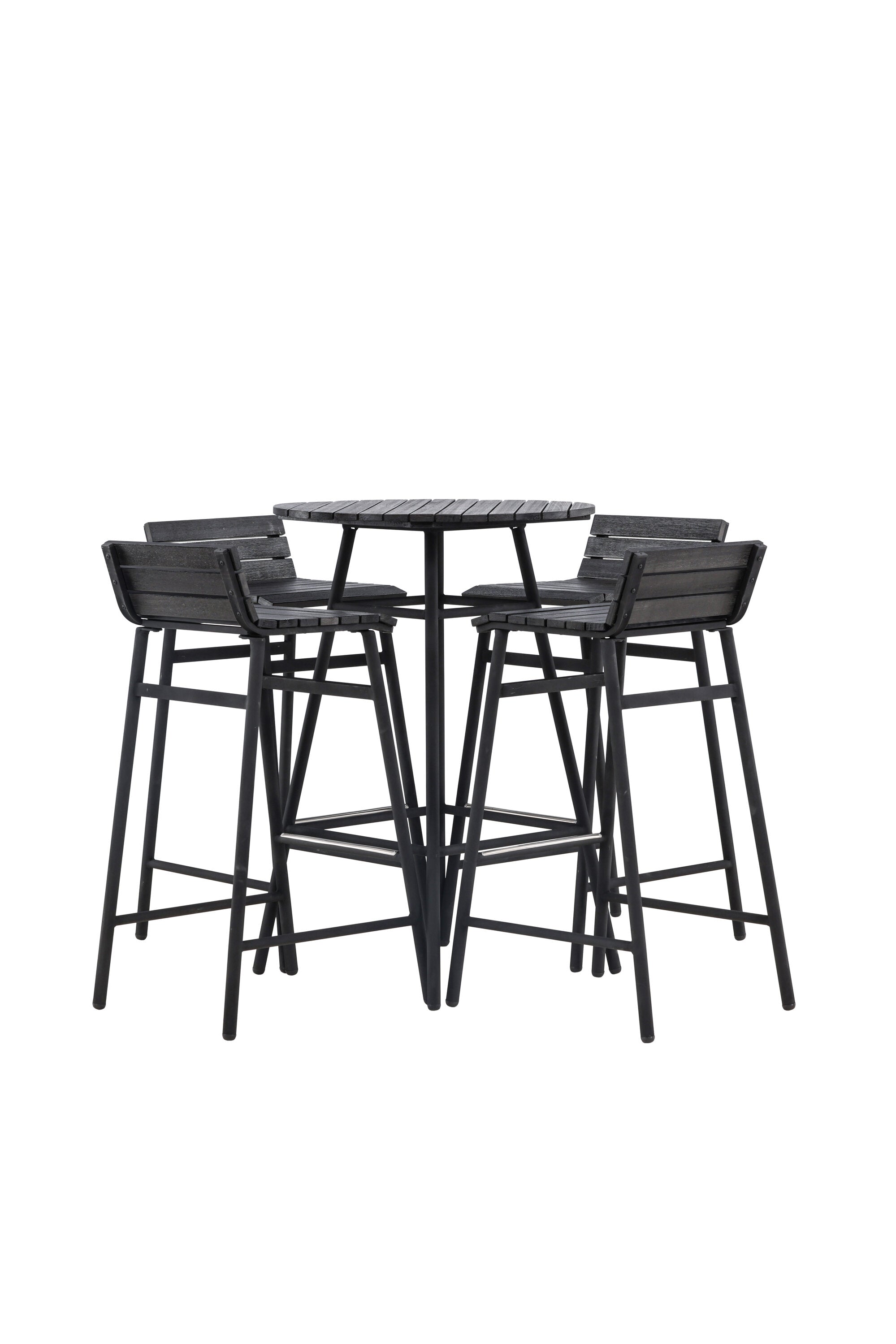 Mexico Bar Set in Schwarz Schwarz präsentiert im Onlineshop von KAQTU Design AG. Loungeset ist von Venture Home