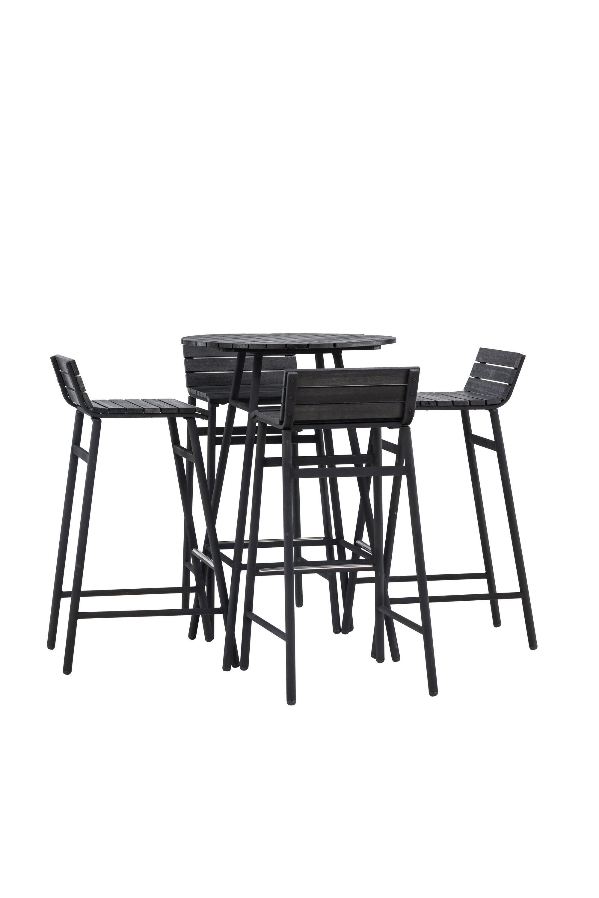 Mexico Bar Set in Schwarz Schwarz präsentiert im Onlineshop von KAQTU Design AG. Loungeset ist von Venture Home