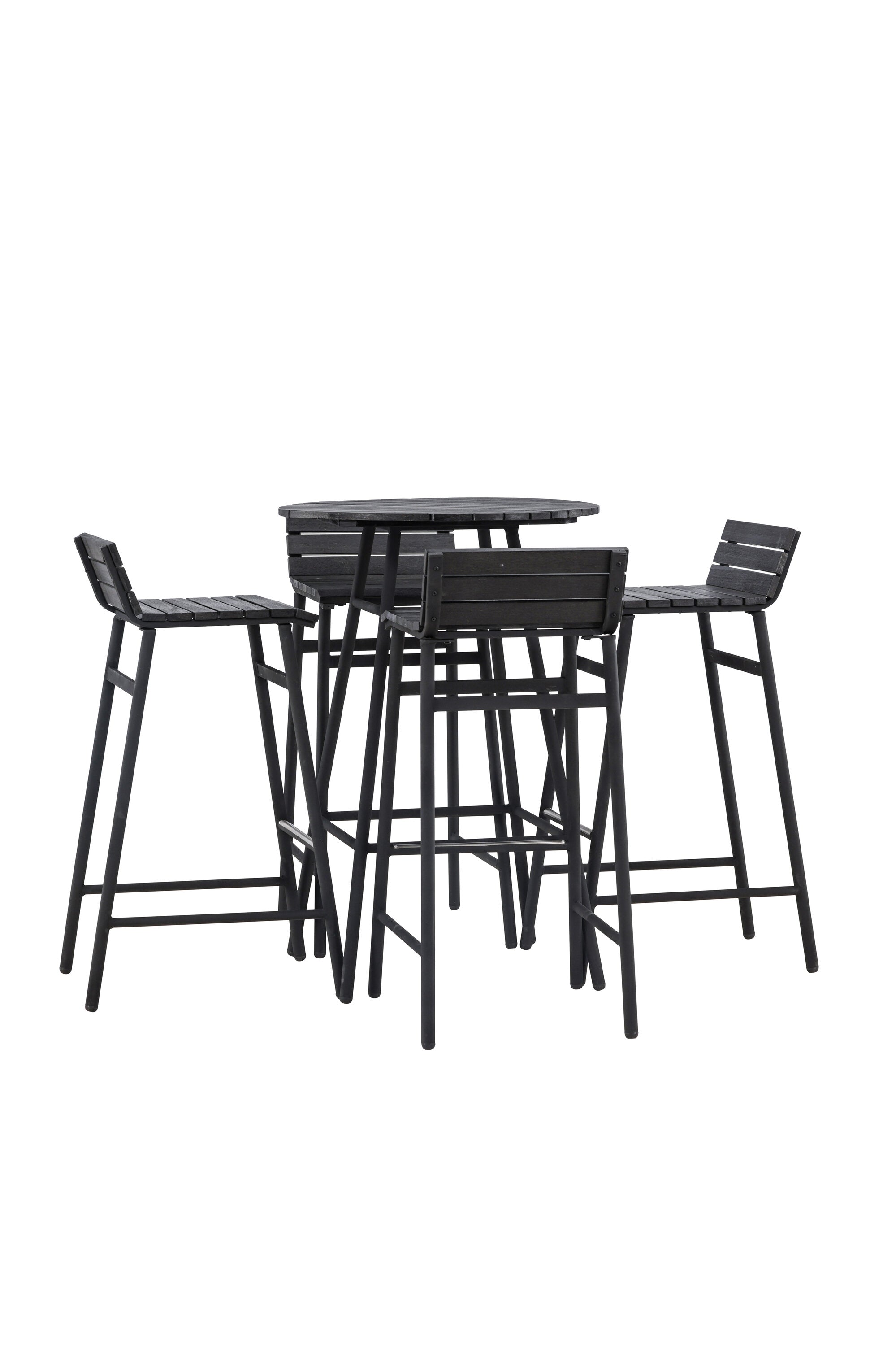 Mexico Bar Set in Schwarz Schwarz präsentiert im Onlineshop von KAQTU Design AG. Loungeset ist von Venture Home