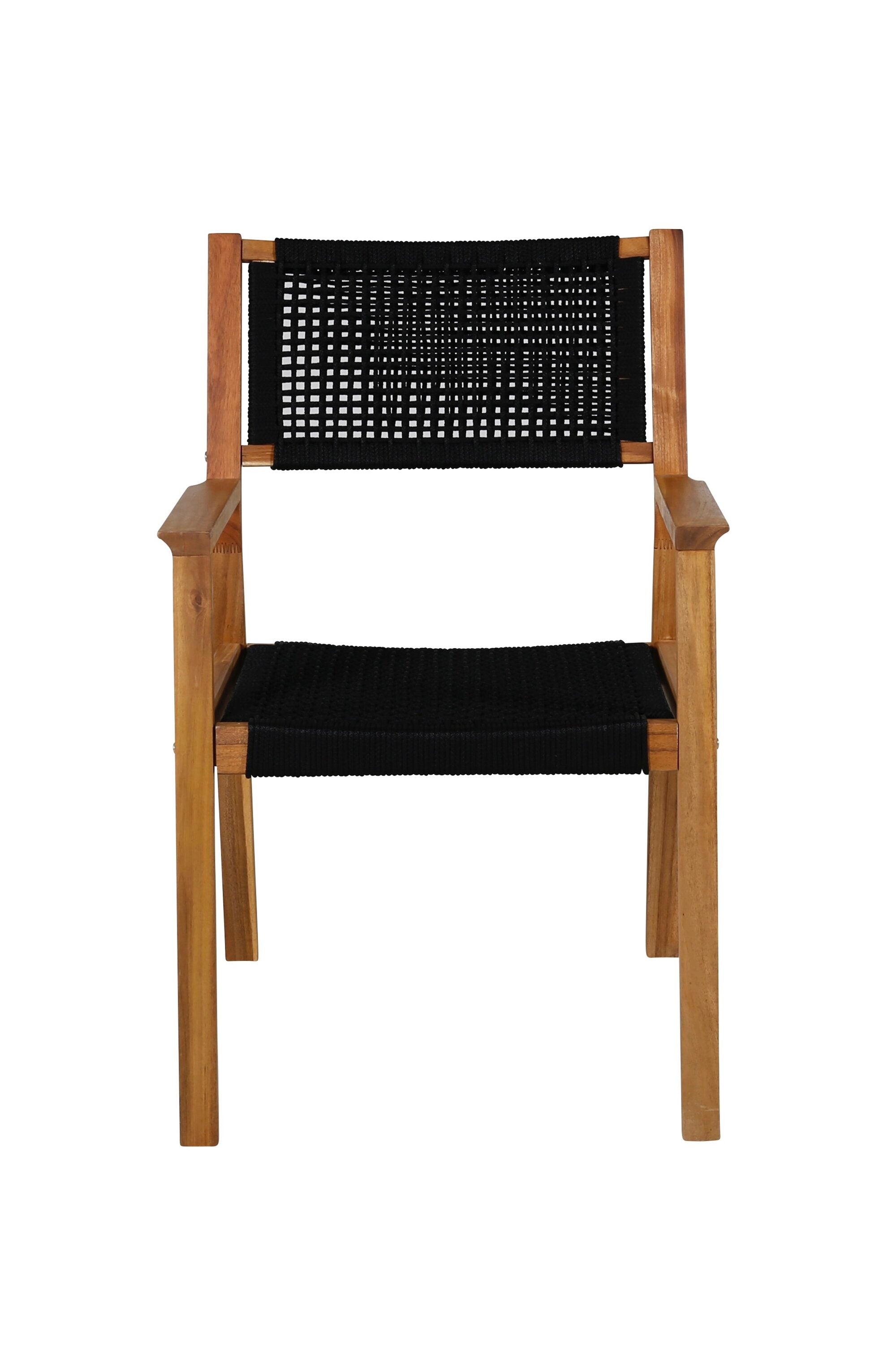 Little John Gartenstuhl in Natur präsentiert im Onlineshop von KAQTU Design AG. Gartenstuhl mit Armlehnen ist von Venture Home