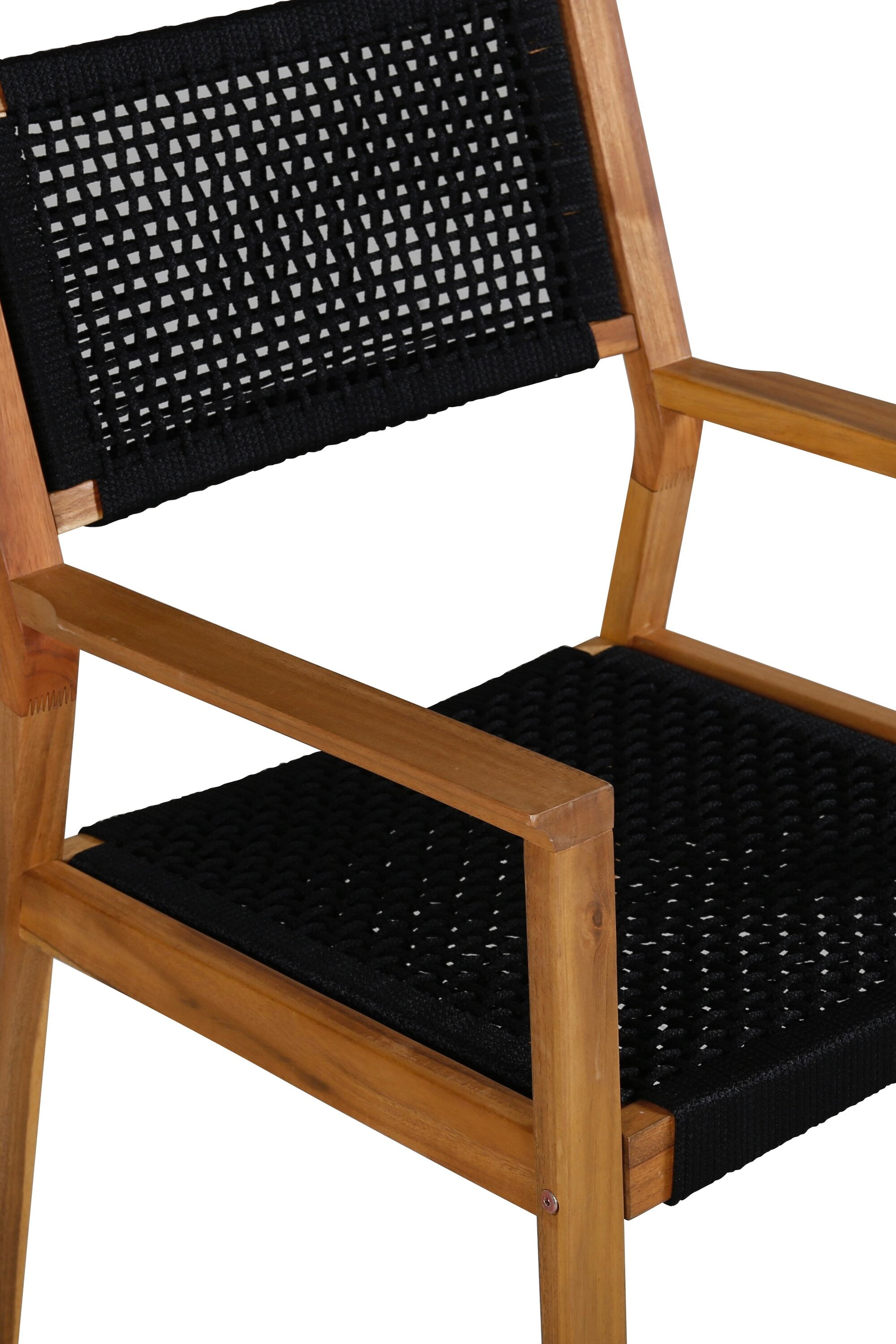 Little John Gartenstuhl in Natur präsentiert im Onlineshop von KAQTU Design AG. Gartenstuhl mit Armlehnen ist von Venture Home