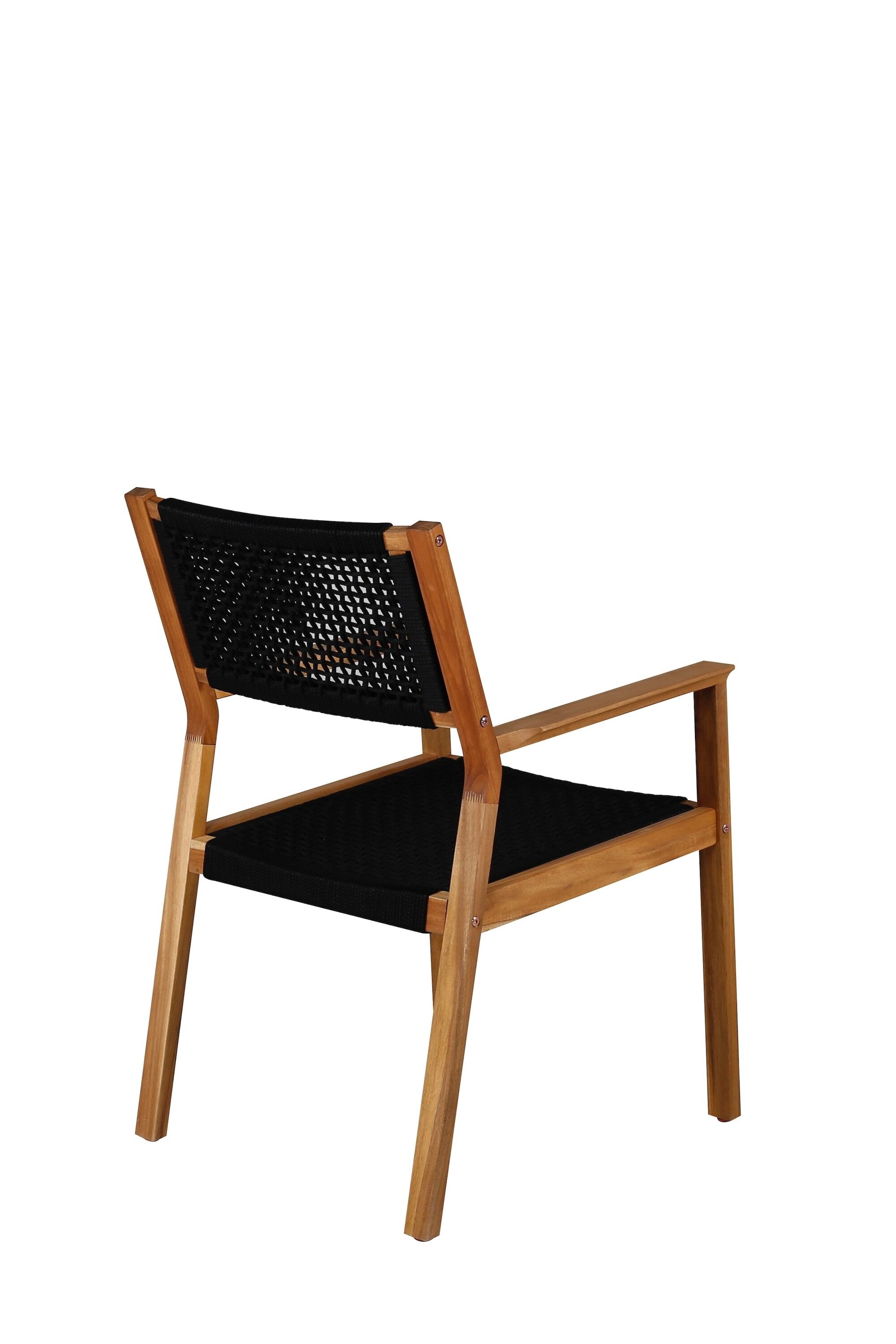 Little John Gartenstuhl in Natur präsentiert im Onlineshop von KAQTU Design AG. Gartenstuhl mit Armlehnen ist von Venture Home