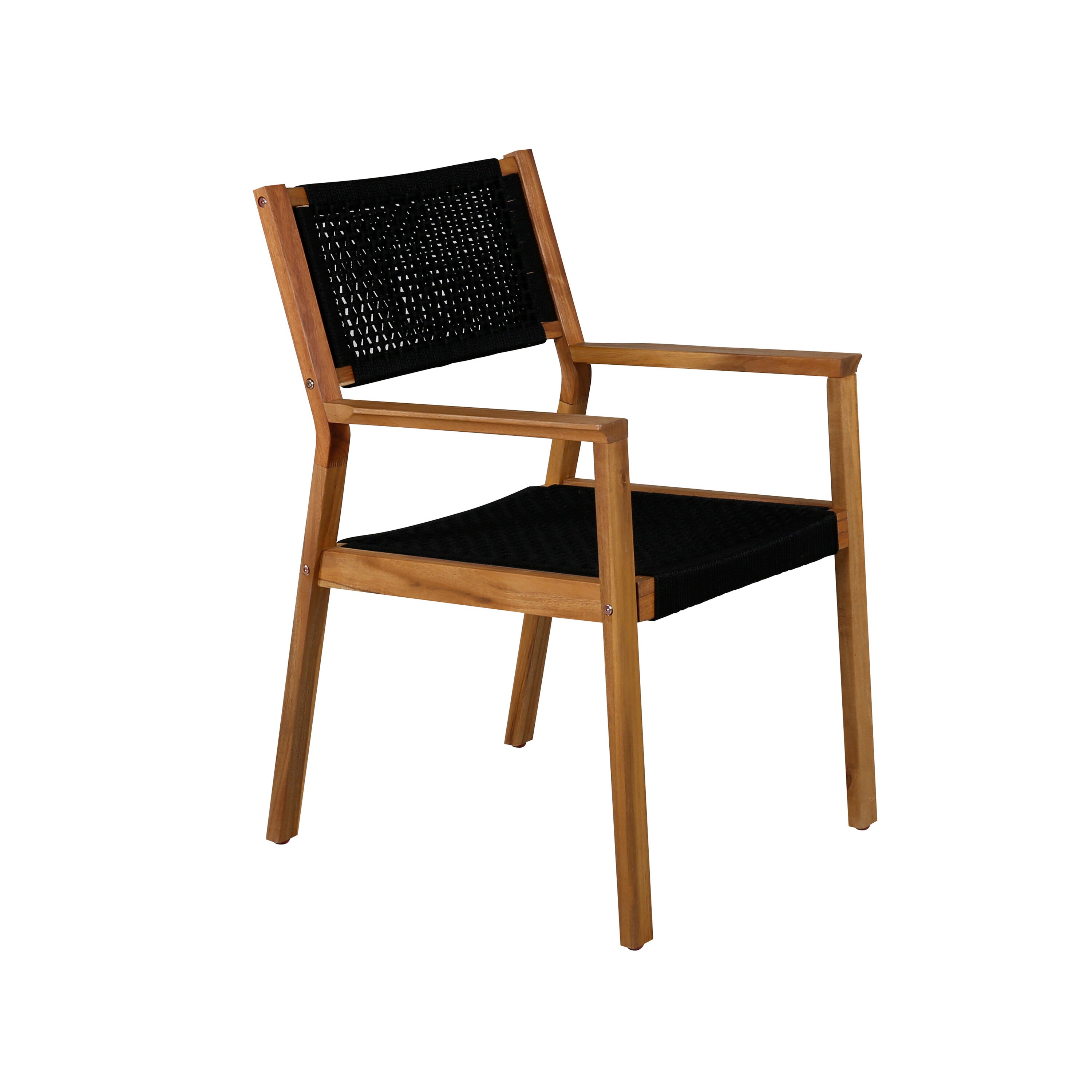 Little John Gartenstuhl in Natur präsentiert im Onlineshop von KAQTU Design AG. Gartenstuhl mit Armlehnen ist von Venture Home