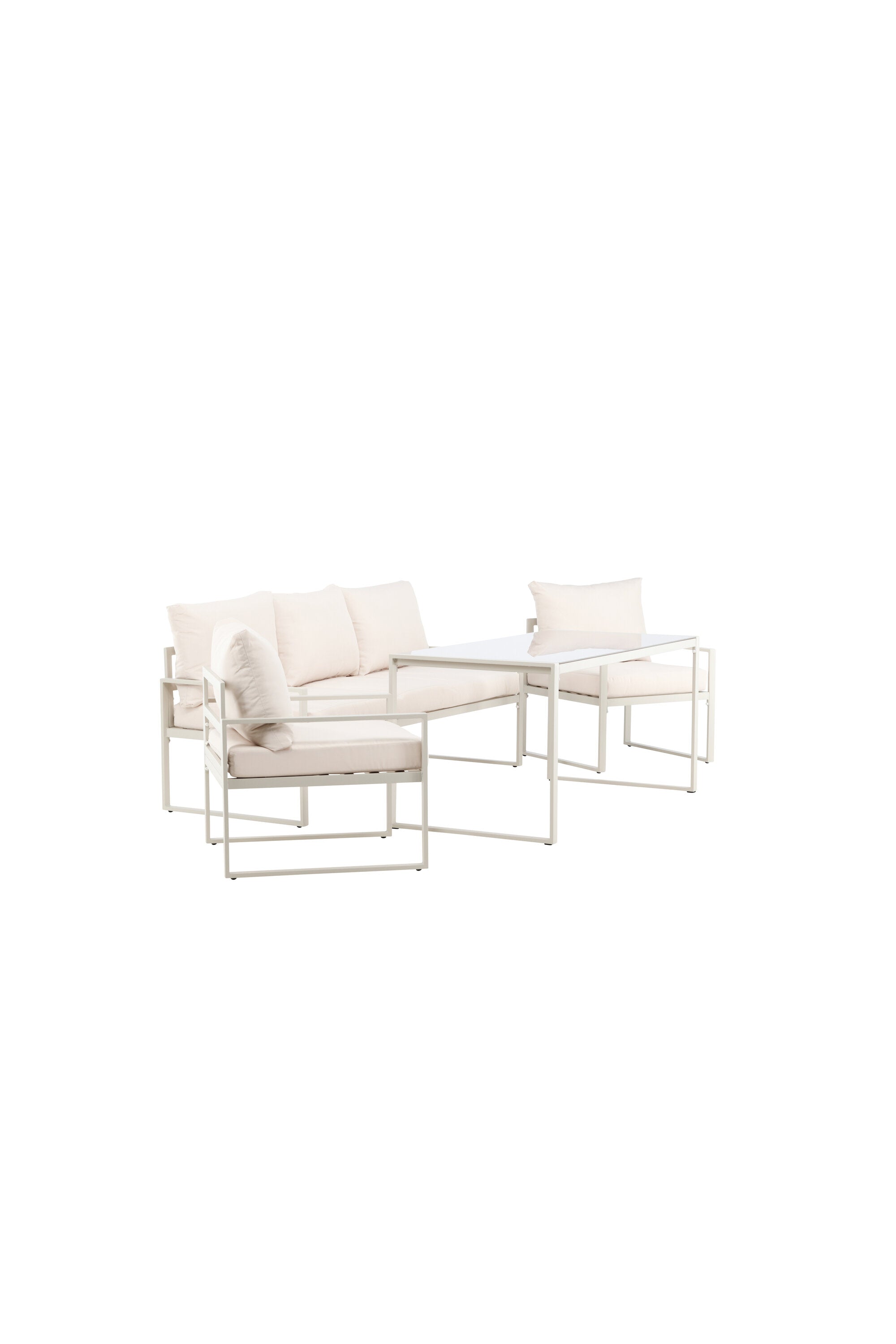 Catania Sofa Set in Beige präsentiert im Onlineshop von KAQTU Design AG. Loungeset ist von Venture Home