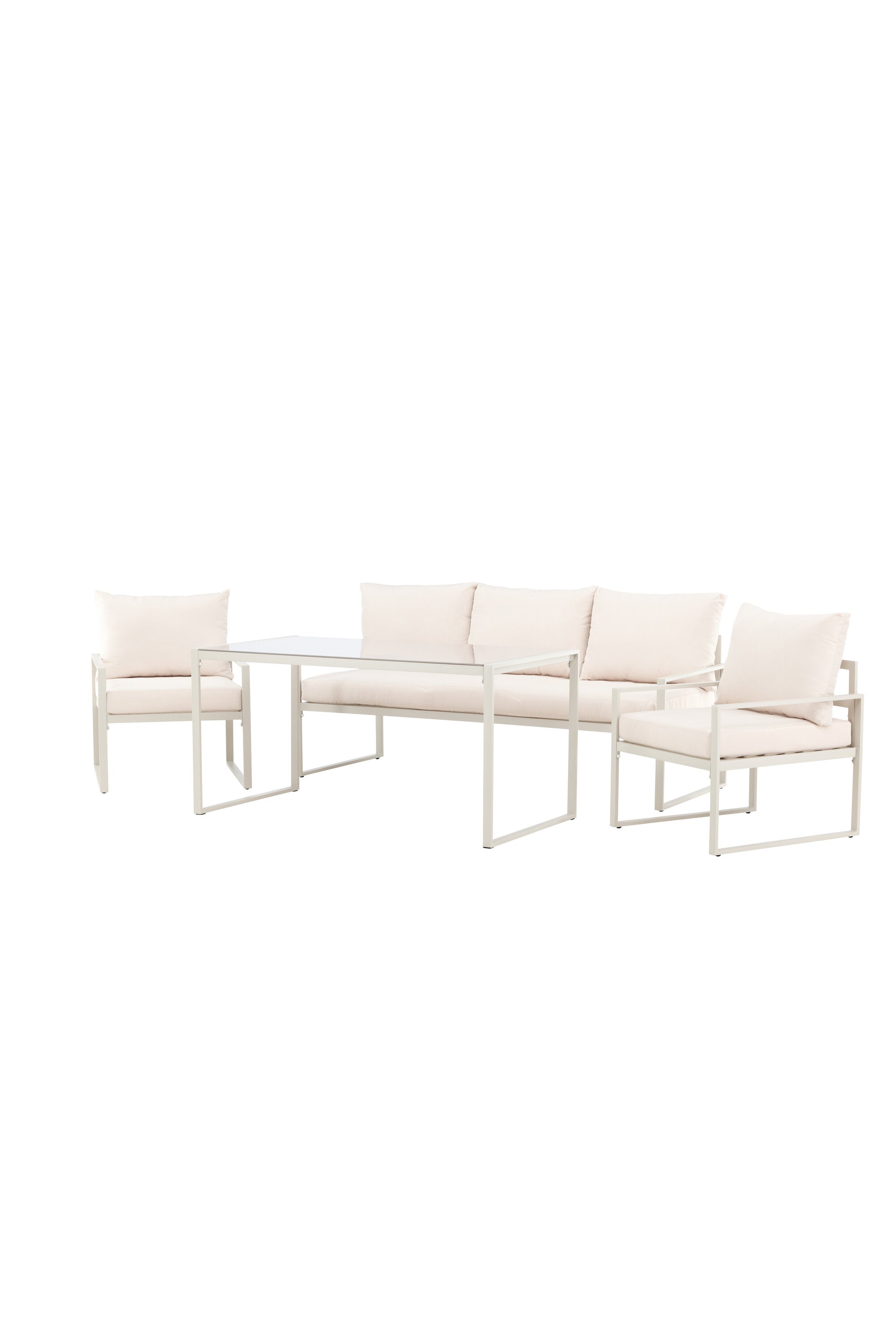 Catania Sofa Set in Beige präsentiert im Onlineshop von KAQTU Design AG. Loungeset ist von Venture Home