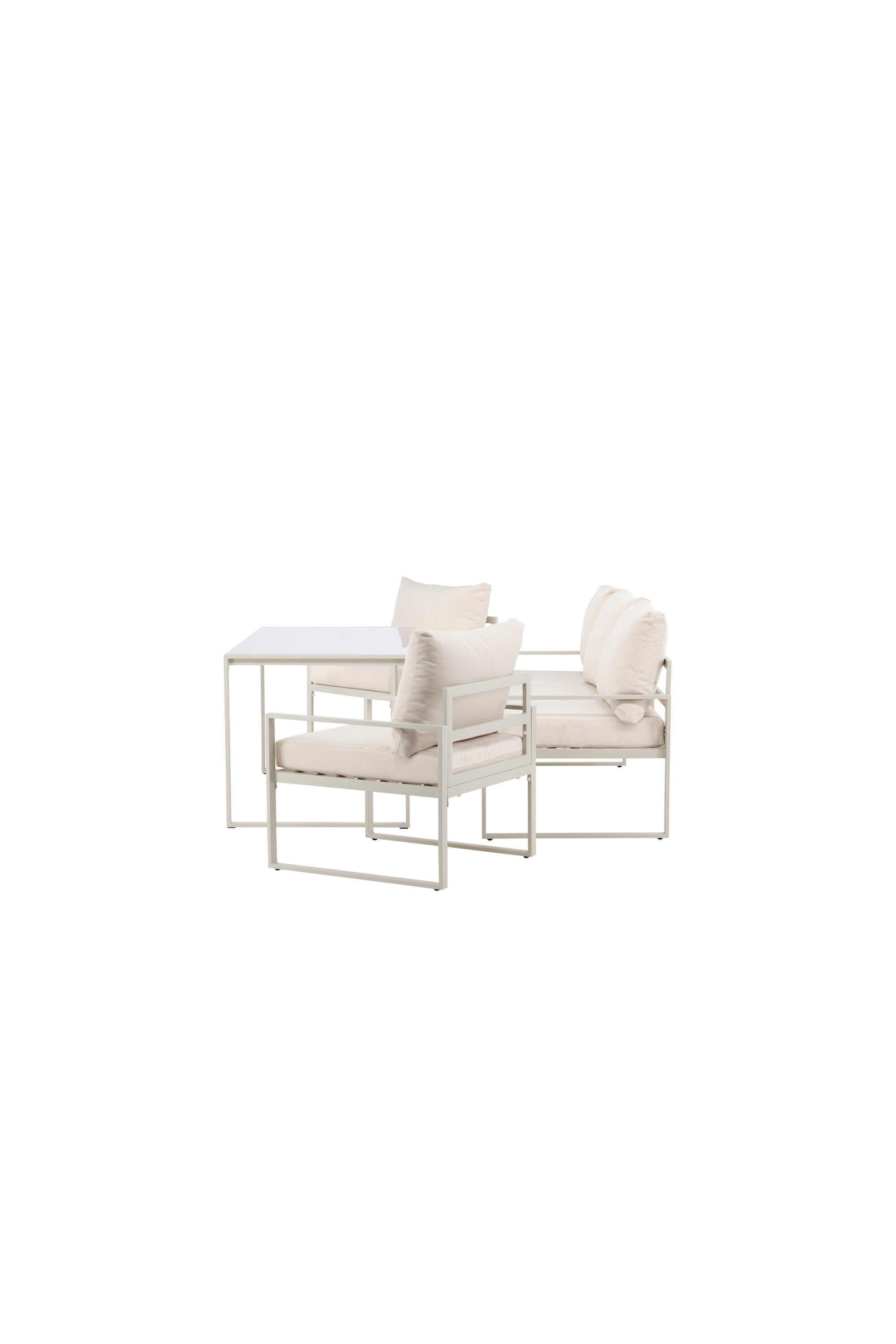 Entdecken Sie das Catania Sofa Set von Venture Home – eine harmonische Kombination aus modernem Design und höchstem Komfort für Ihren Außenbereich. Dieses stilvolle Set verwandelt Ihre Terrasse in eine einladende Oase, perfekt für entspannte Stunden mit Familie und Freunden.